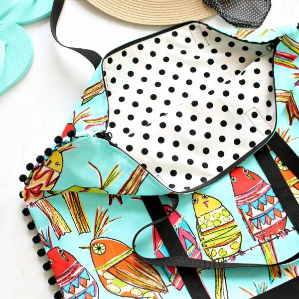 HOW TO SEW A BEACH TOTE