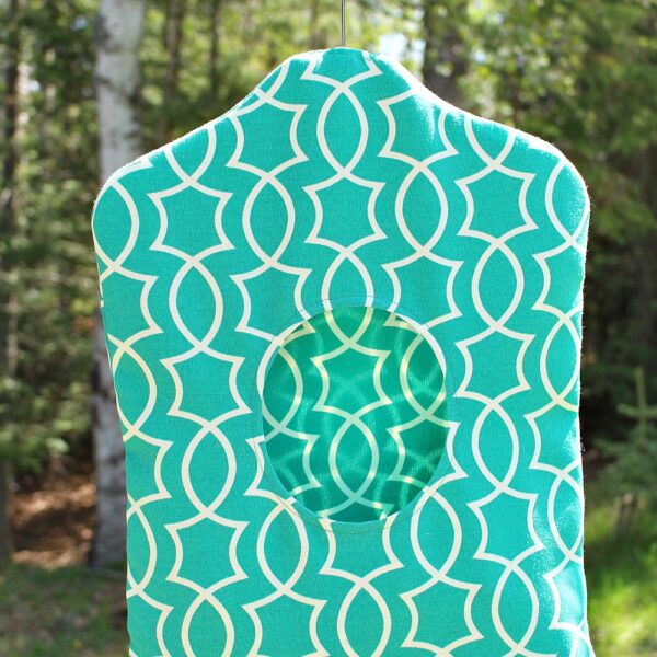 EASY DIY FABRIC CLOTHESPIN HOLDER