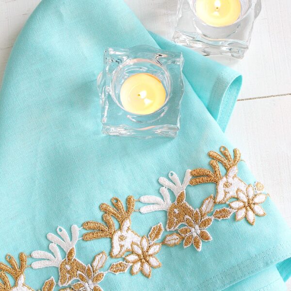 EASY APPLIQUE HOLIDAY TEA TOWEL