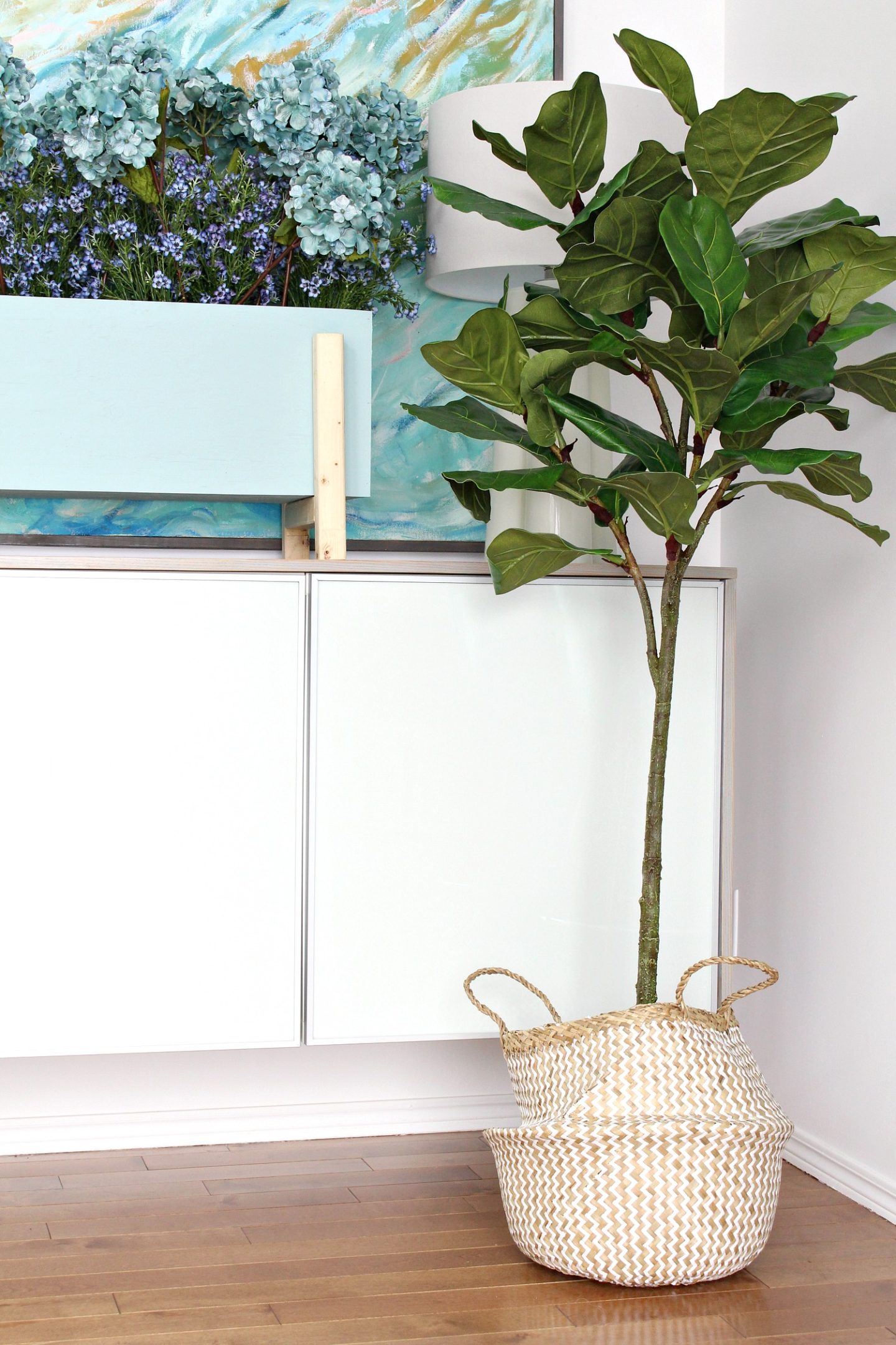 Real Looking Artifical Fiddle Leaf Fig