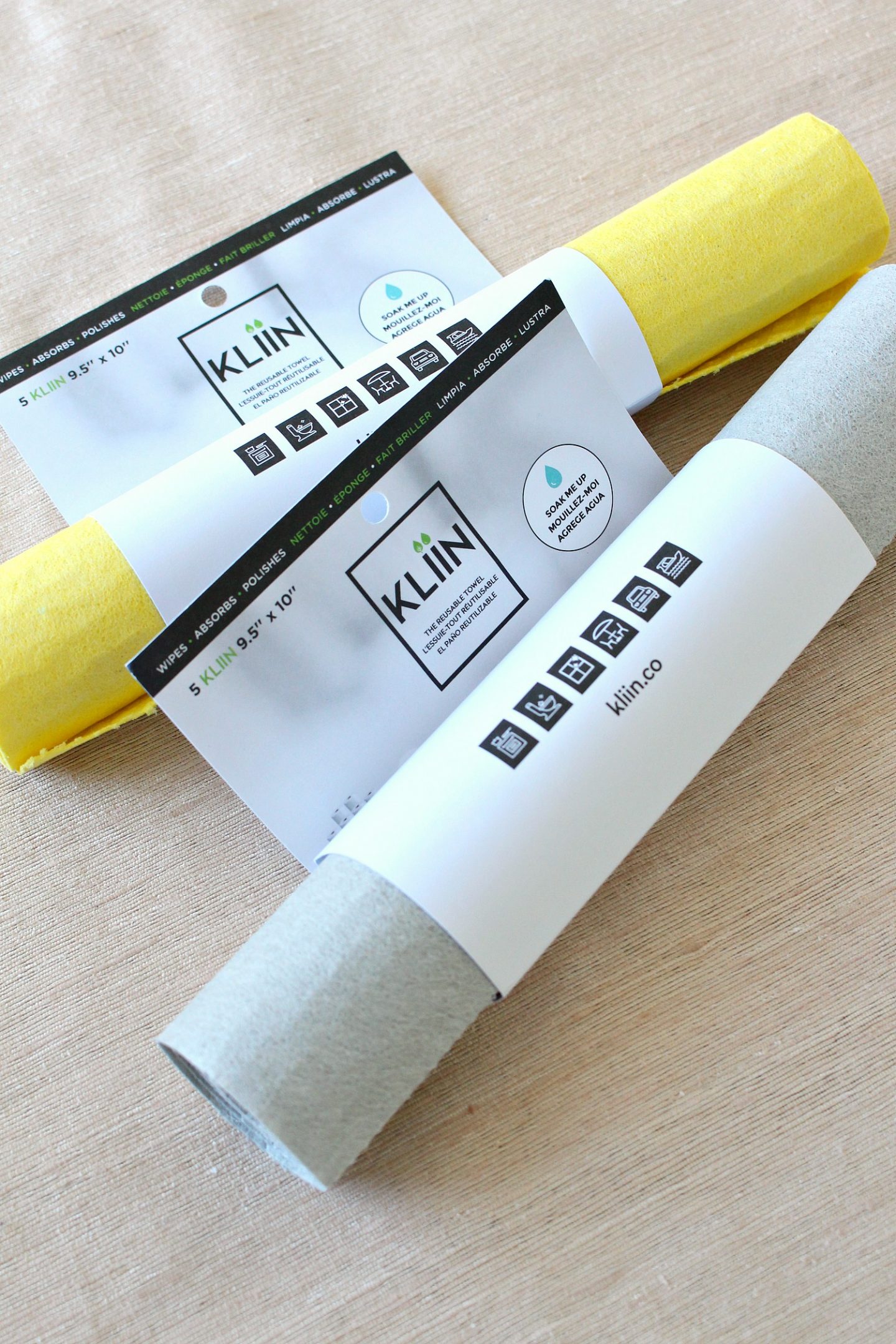 Bunkie Styling with KLIIN - The Best Paper Towel Alternative. Eco-friendly, Compostable Dish Cloths and Cleaning Cloths.
