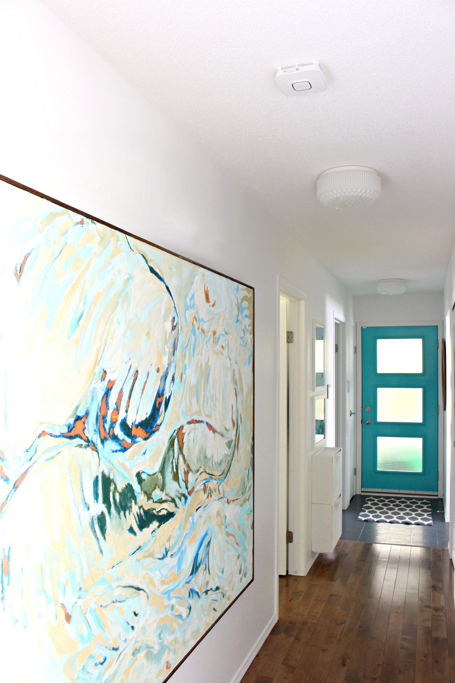 Large Scale Art in Hallway