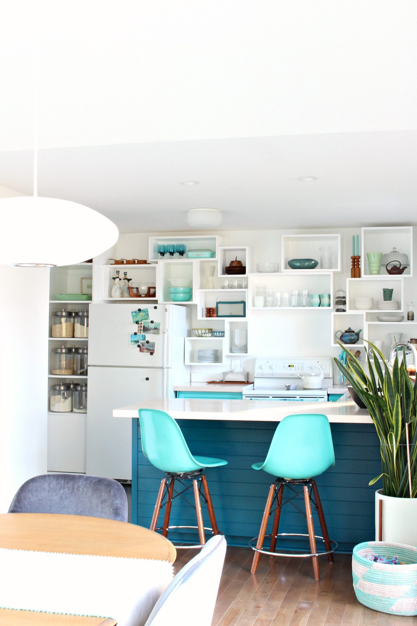 Kitchen Cubbies DIY Tutorial