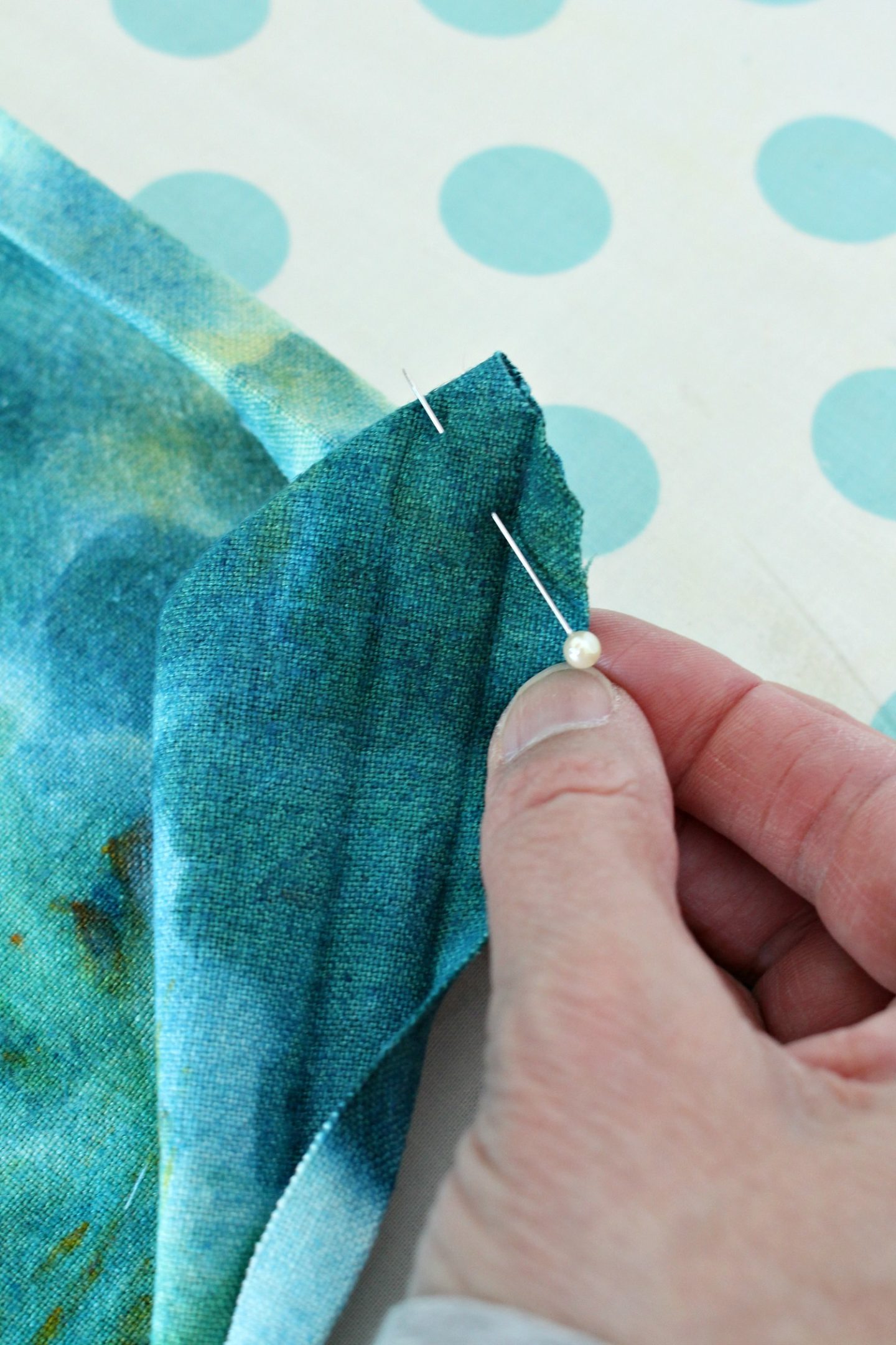 Sewing a Mitered Corner