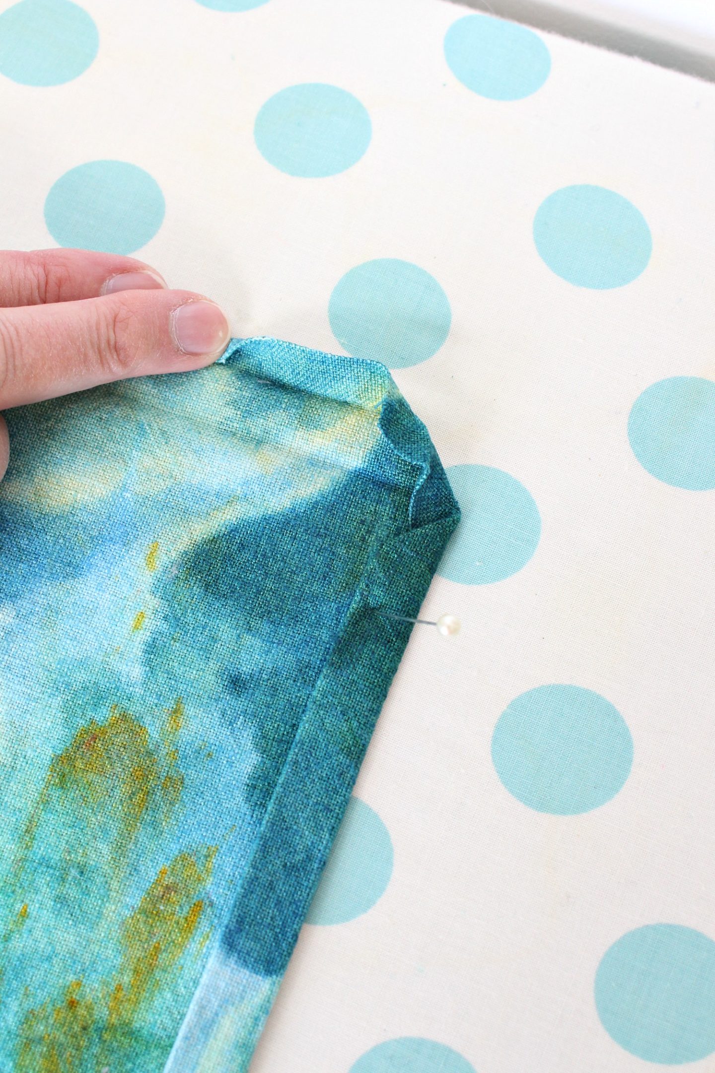 Learn How to Sew a Mitered Corner