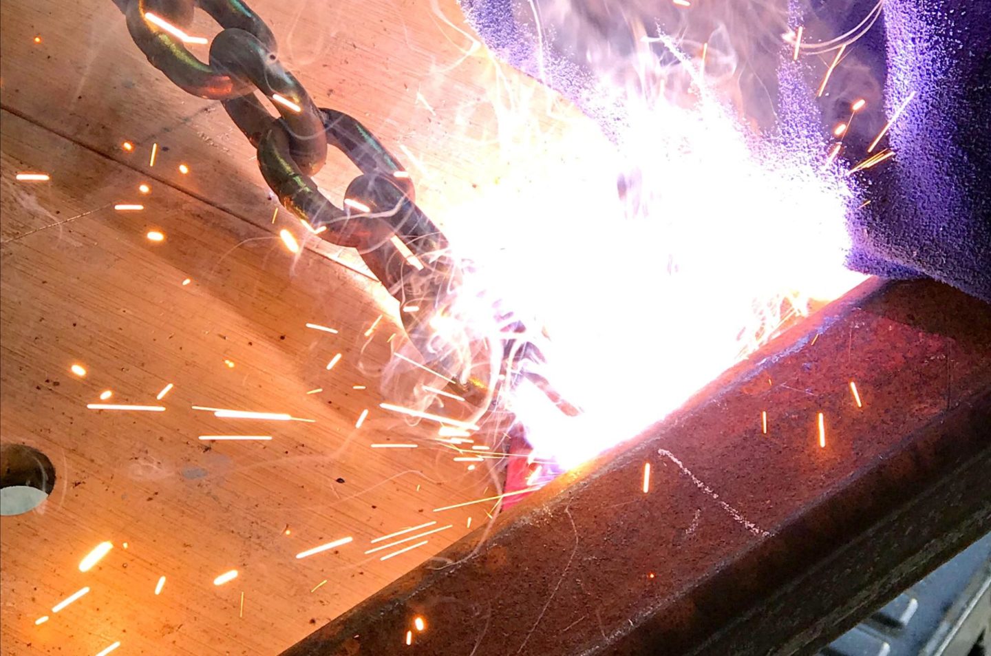 Welding Metal Desk Legs