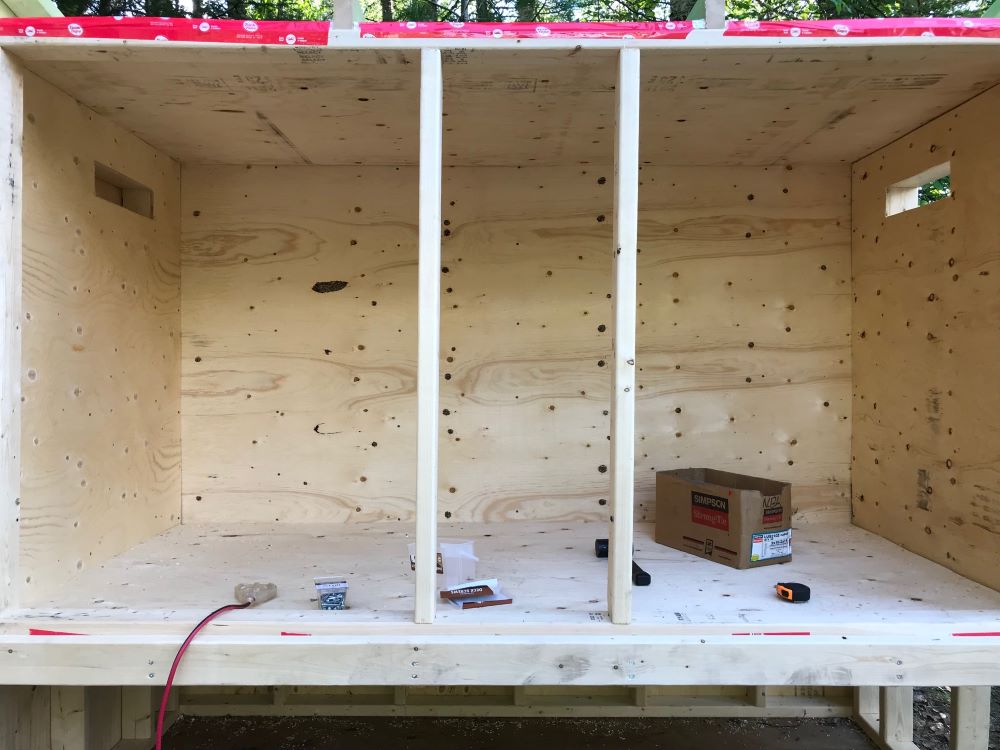 Simple Easy Chicken Coop Build