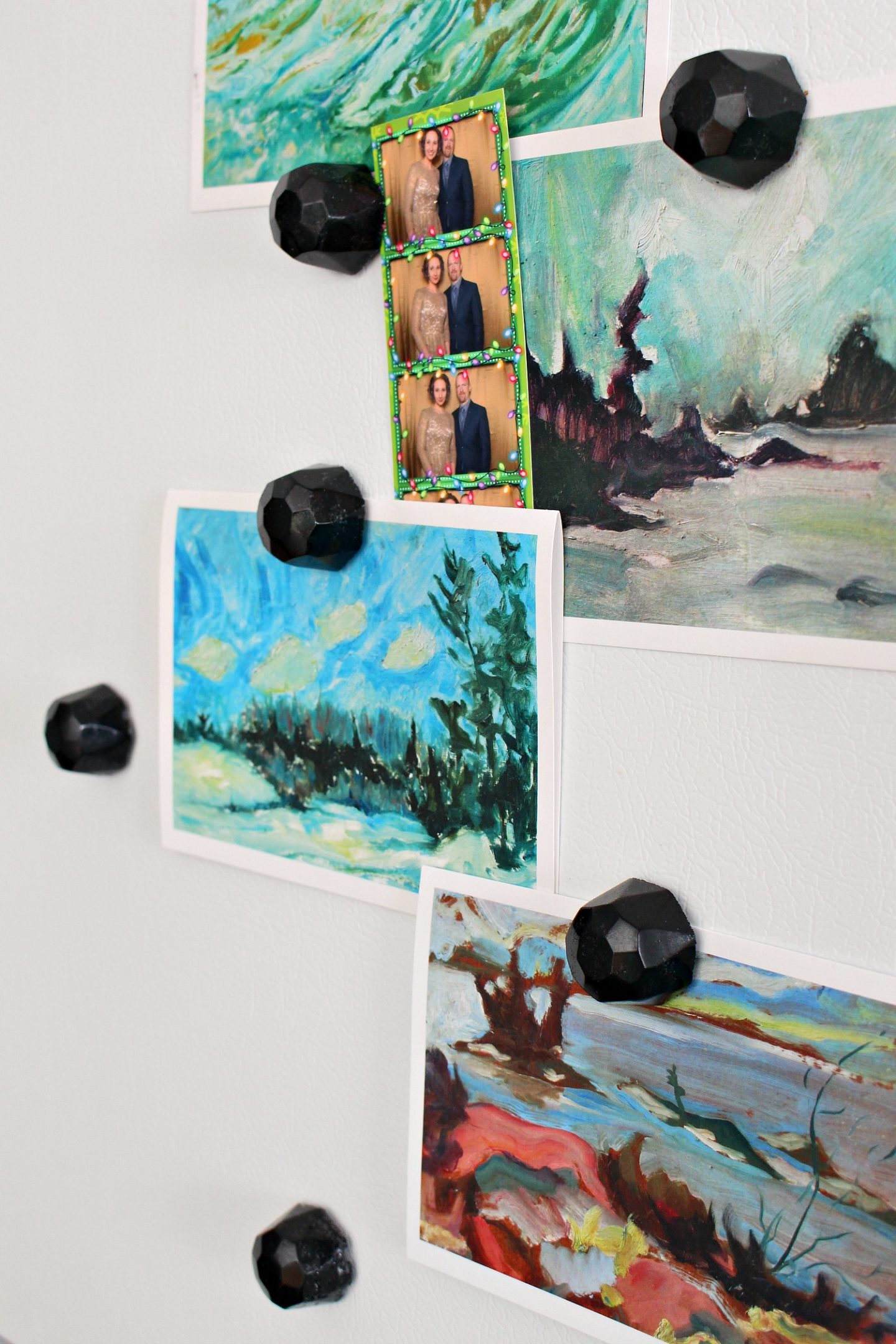 Faceted Gem Resin Magnets | 15 Beautiful Handmade Mother's Day Gift Ideas