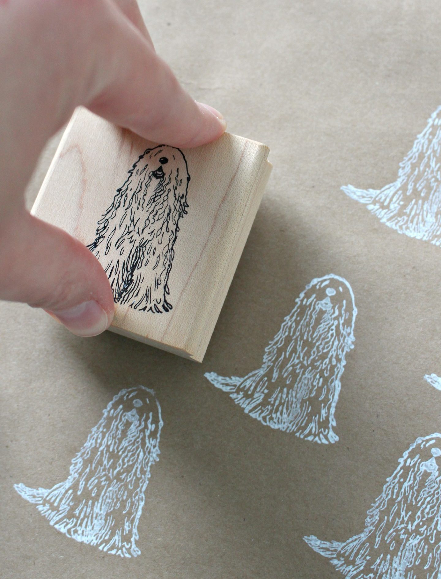 Komondor Printed Wrapping Paper