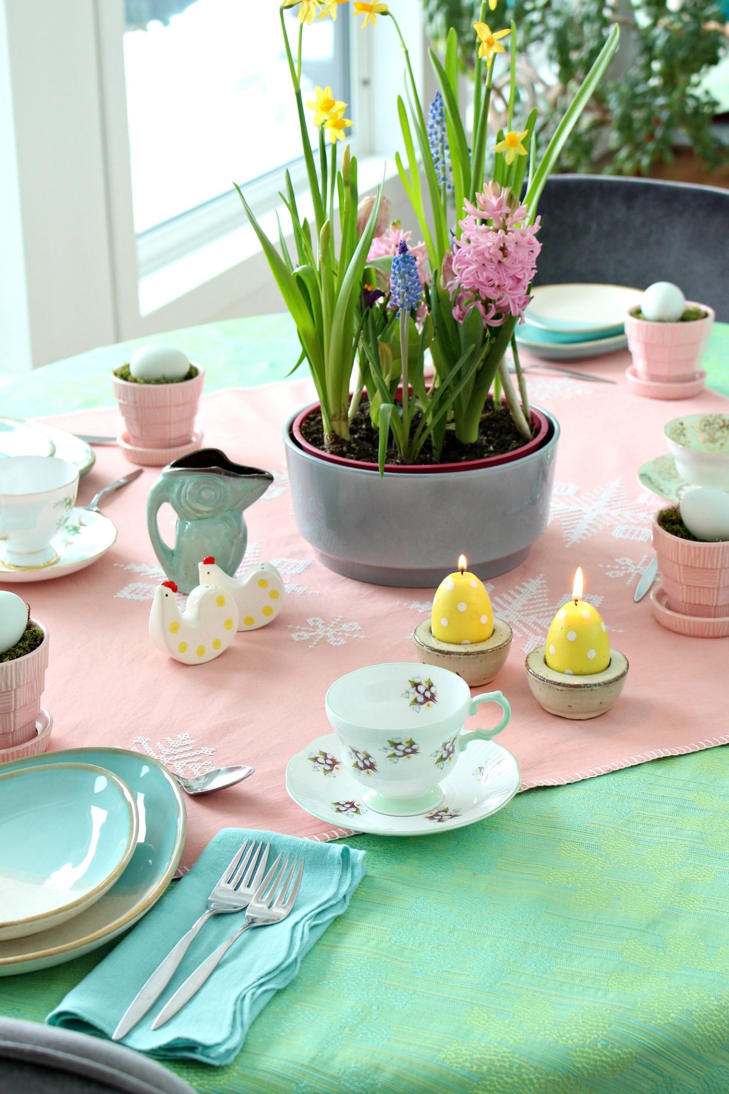 vintage tea cup party