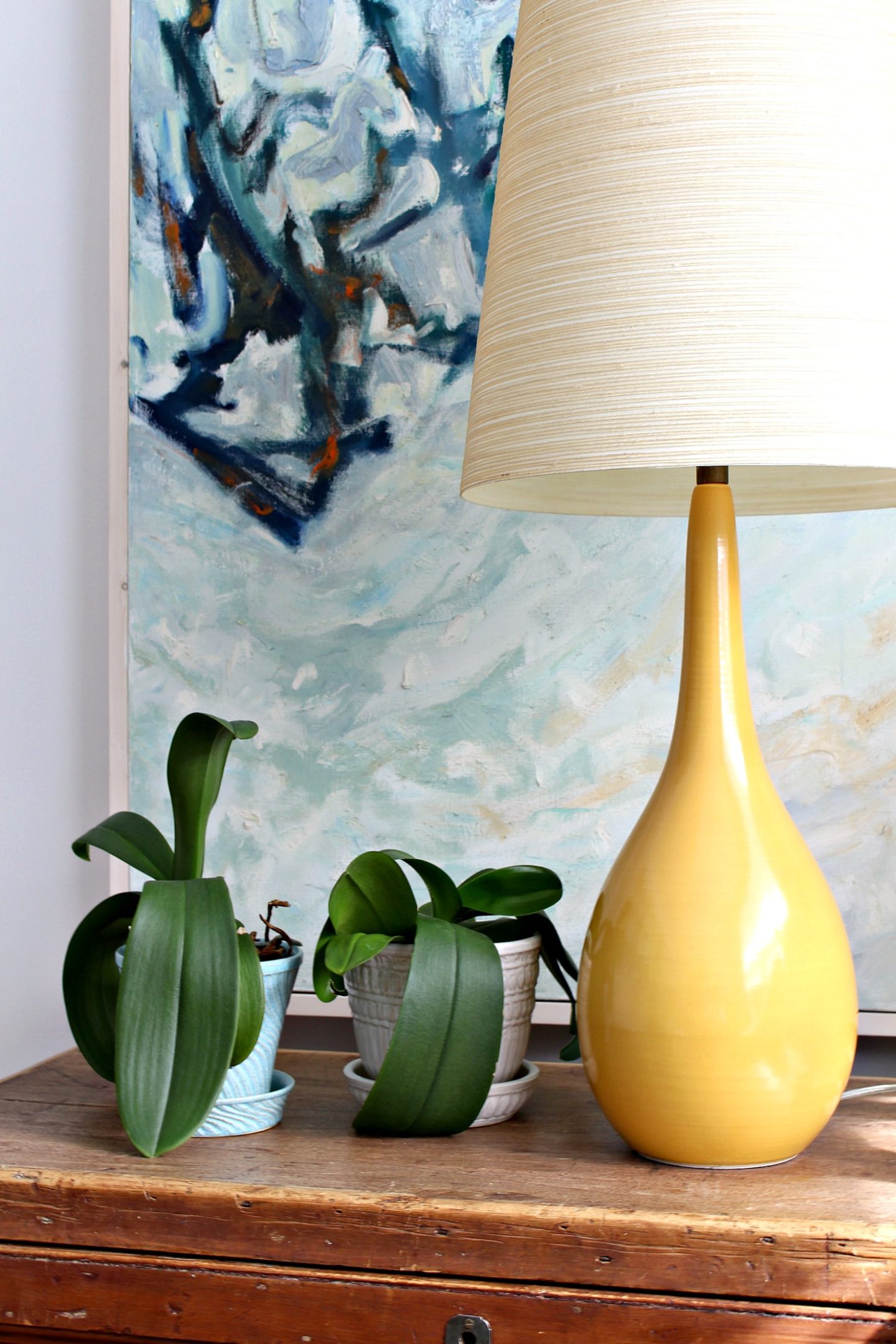Yellow Lotte Lamp