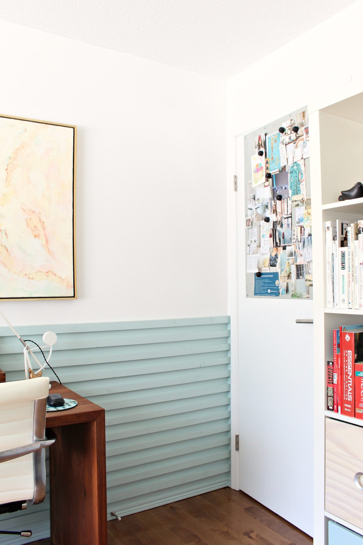 DIY Horizontal Slatted Wall Tutorial 