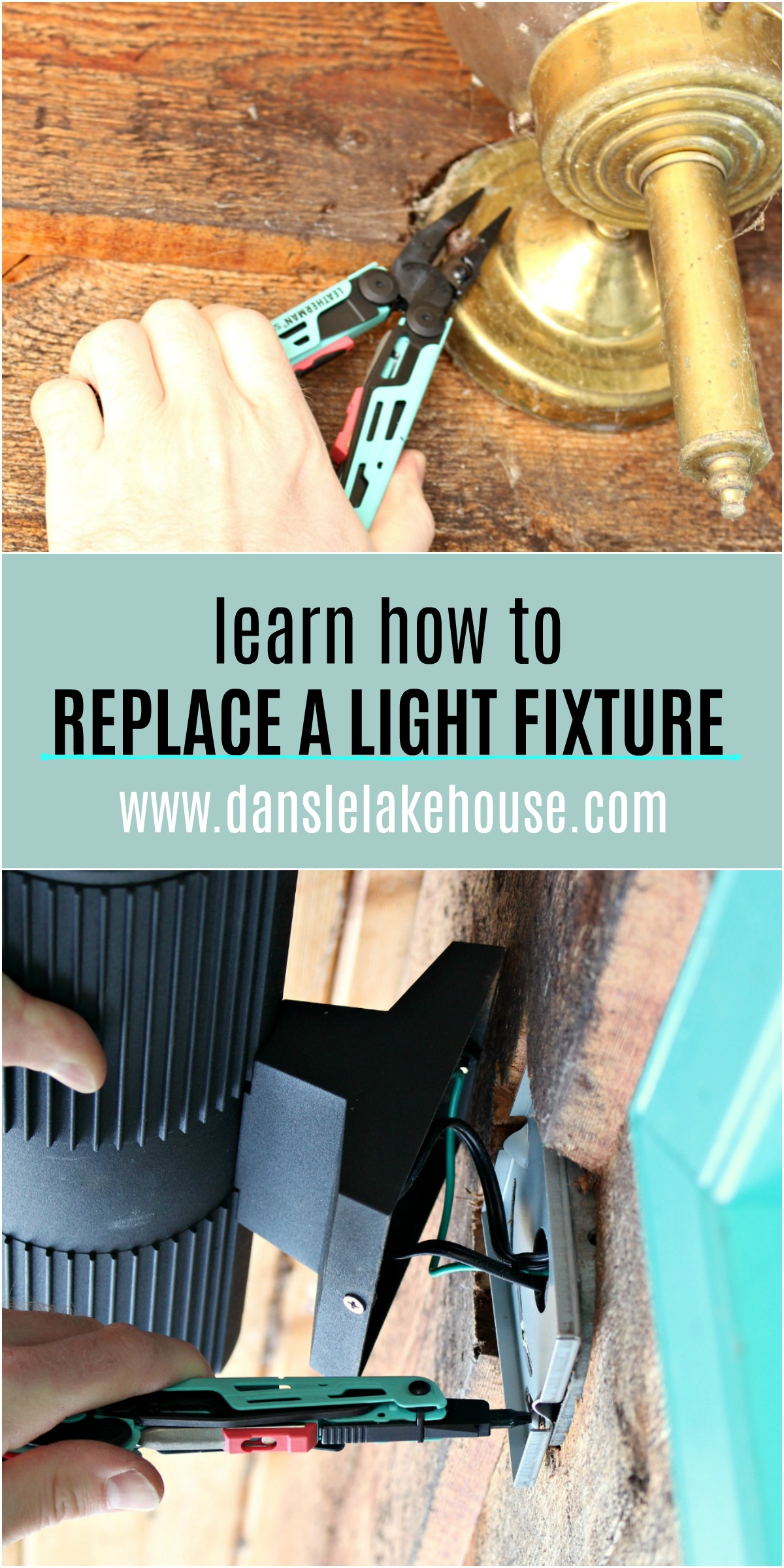 Learn how to replace a light fixture