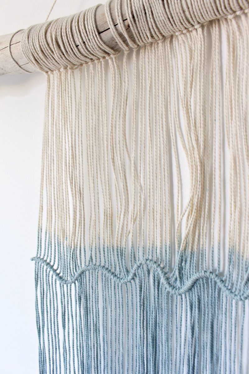 Easy DIY Macrame and Driftwood Wall Hanging