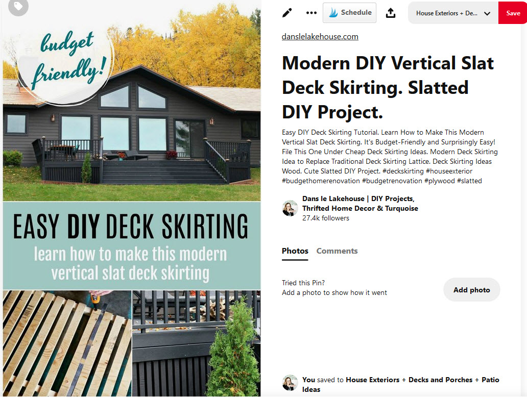 Good Pin Description Example