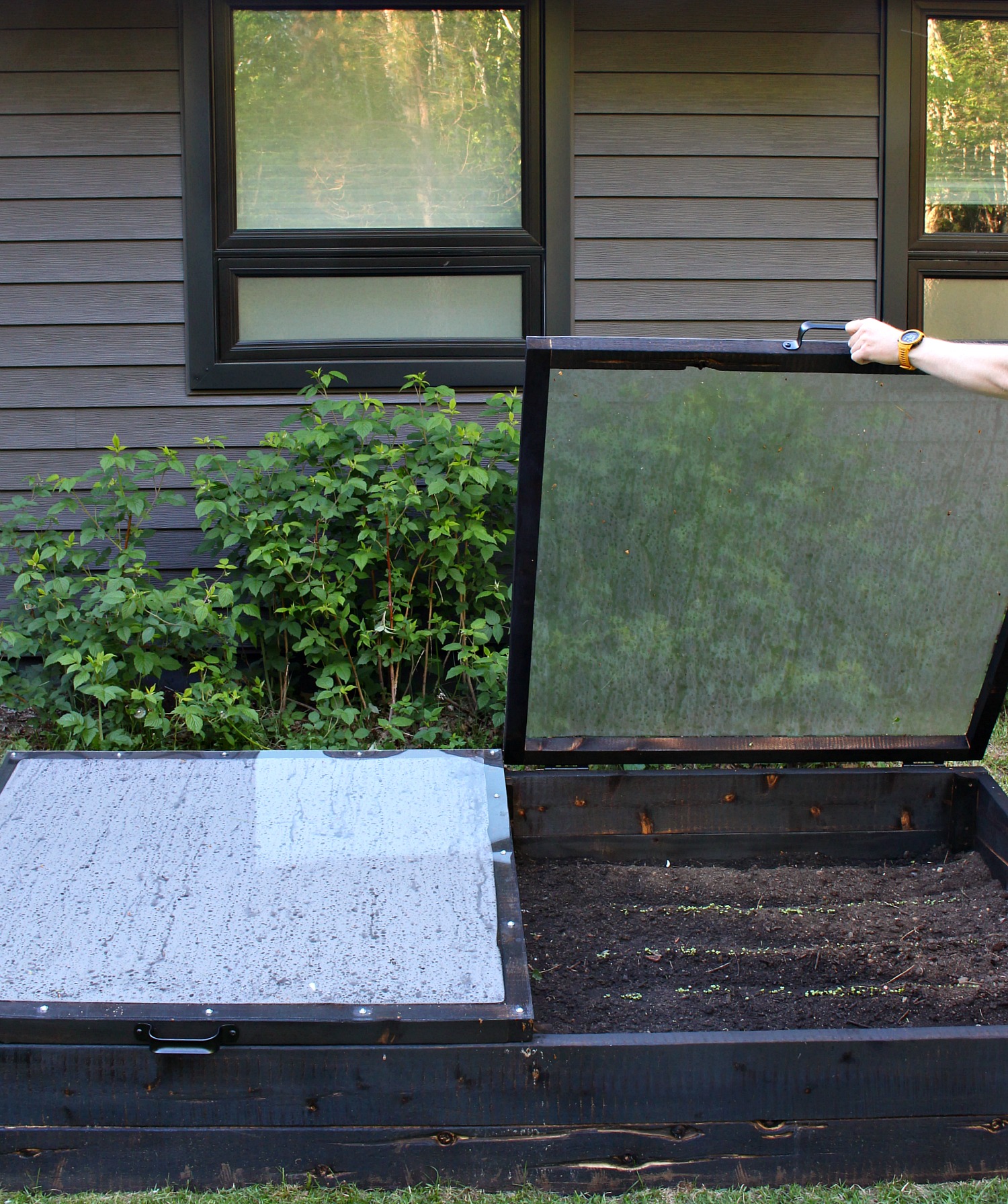 DIY Cold Frame Garden Beds