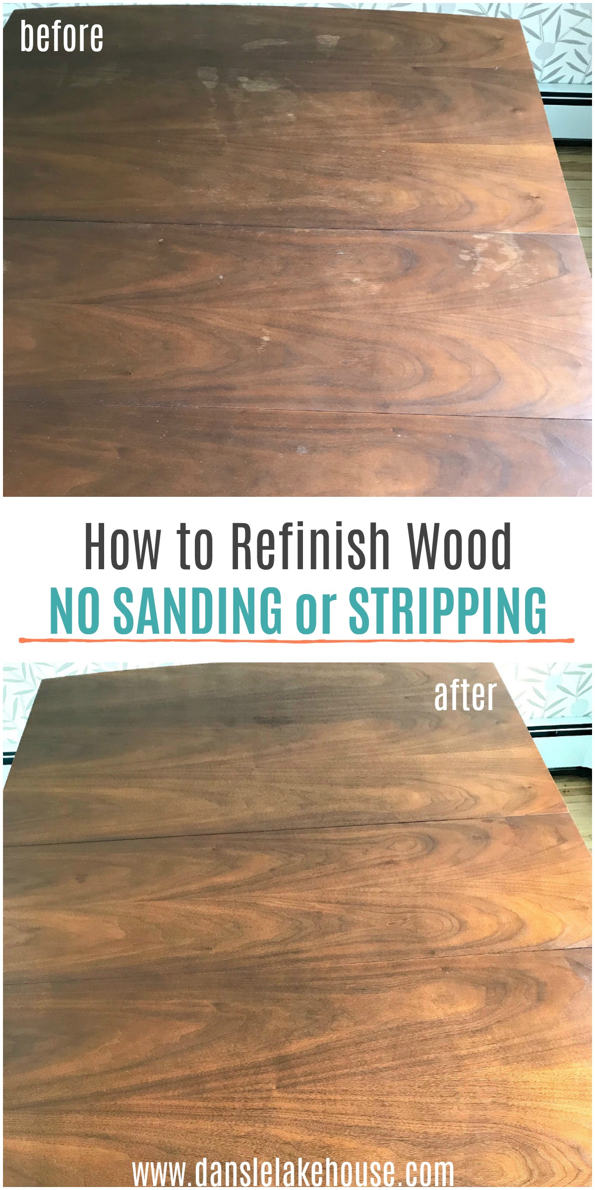 How to Refinish Wood without Sanding or Stripping