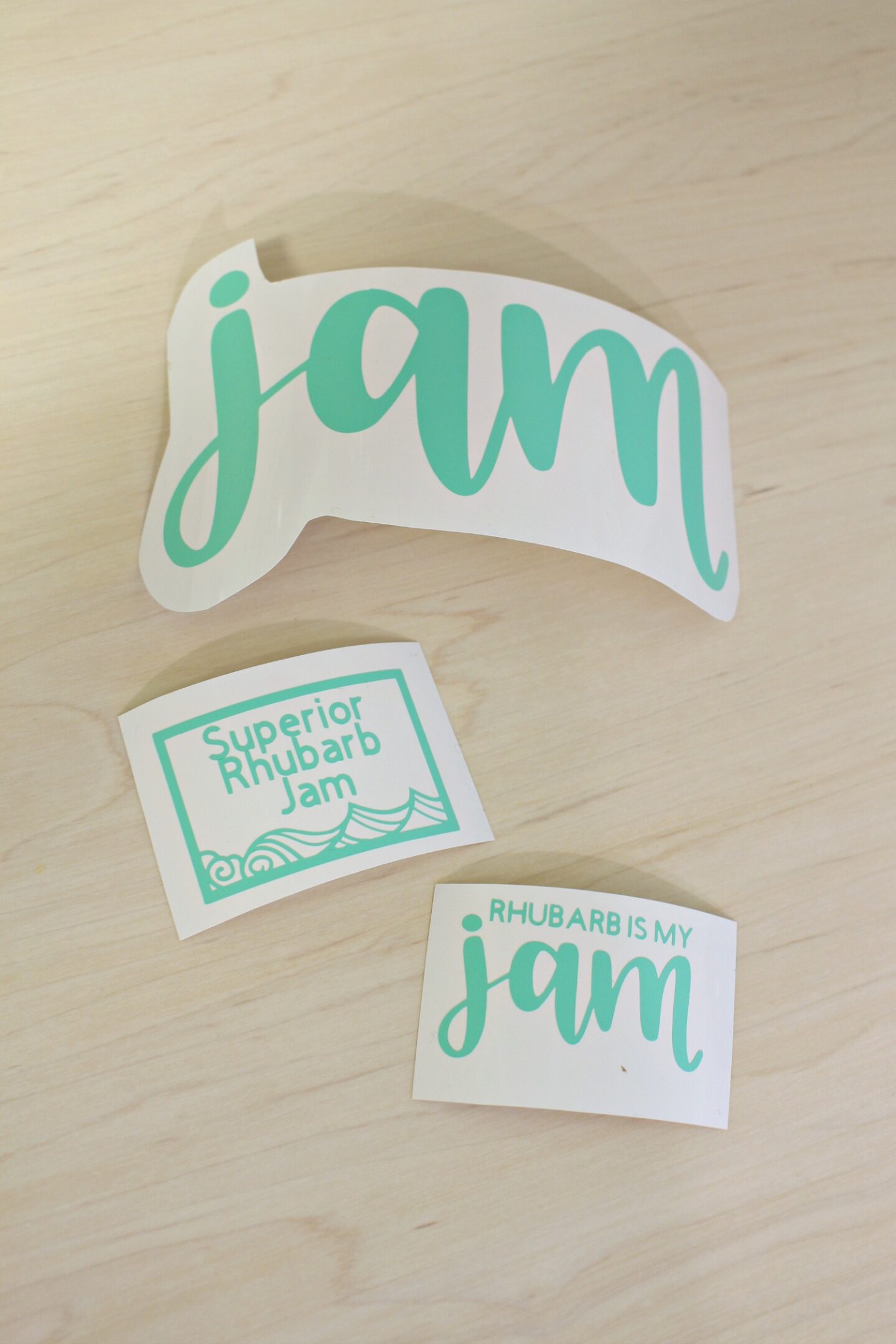 Cricut Jam Labels