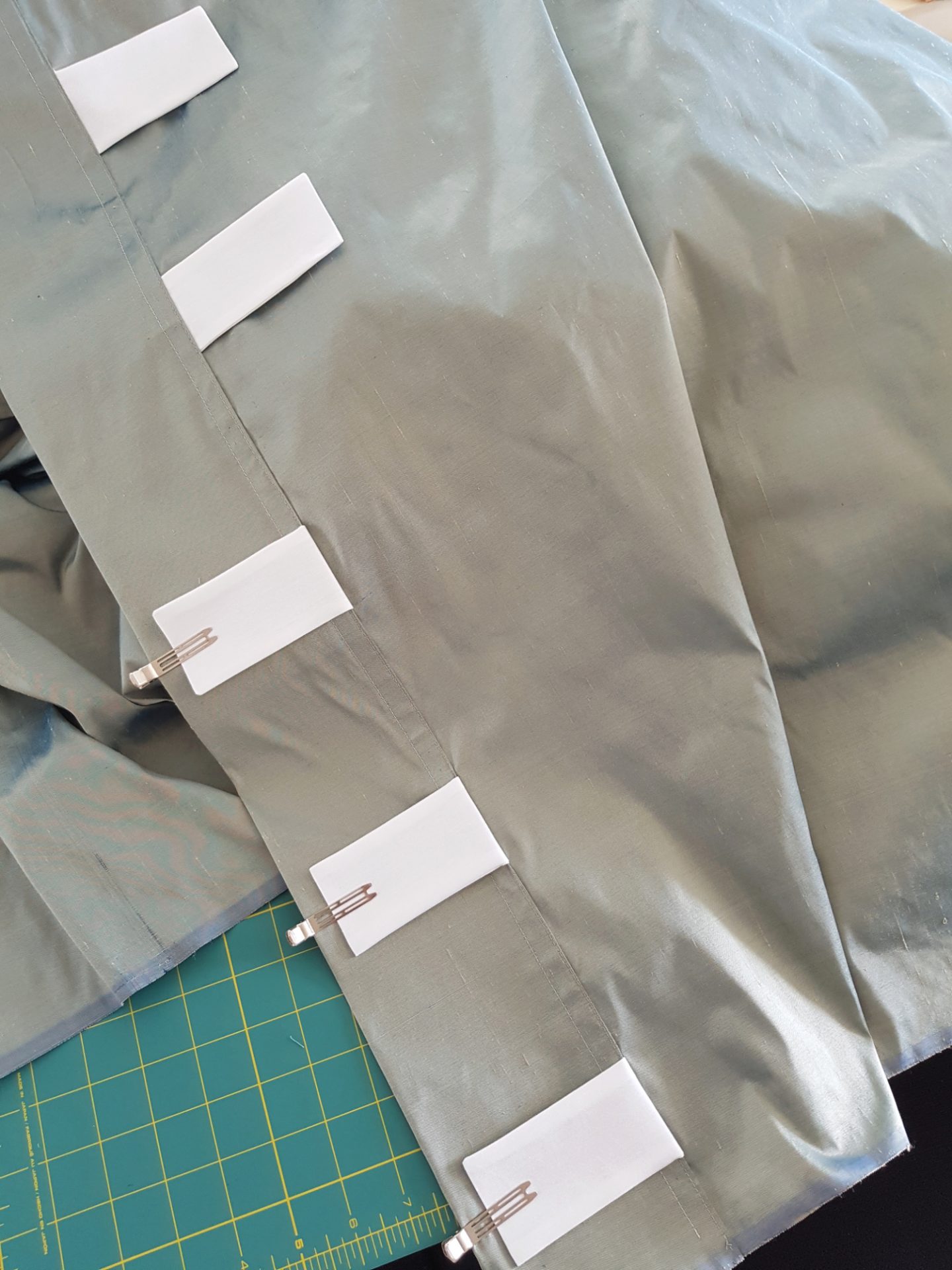 easy diy back tab drapes