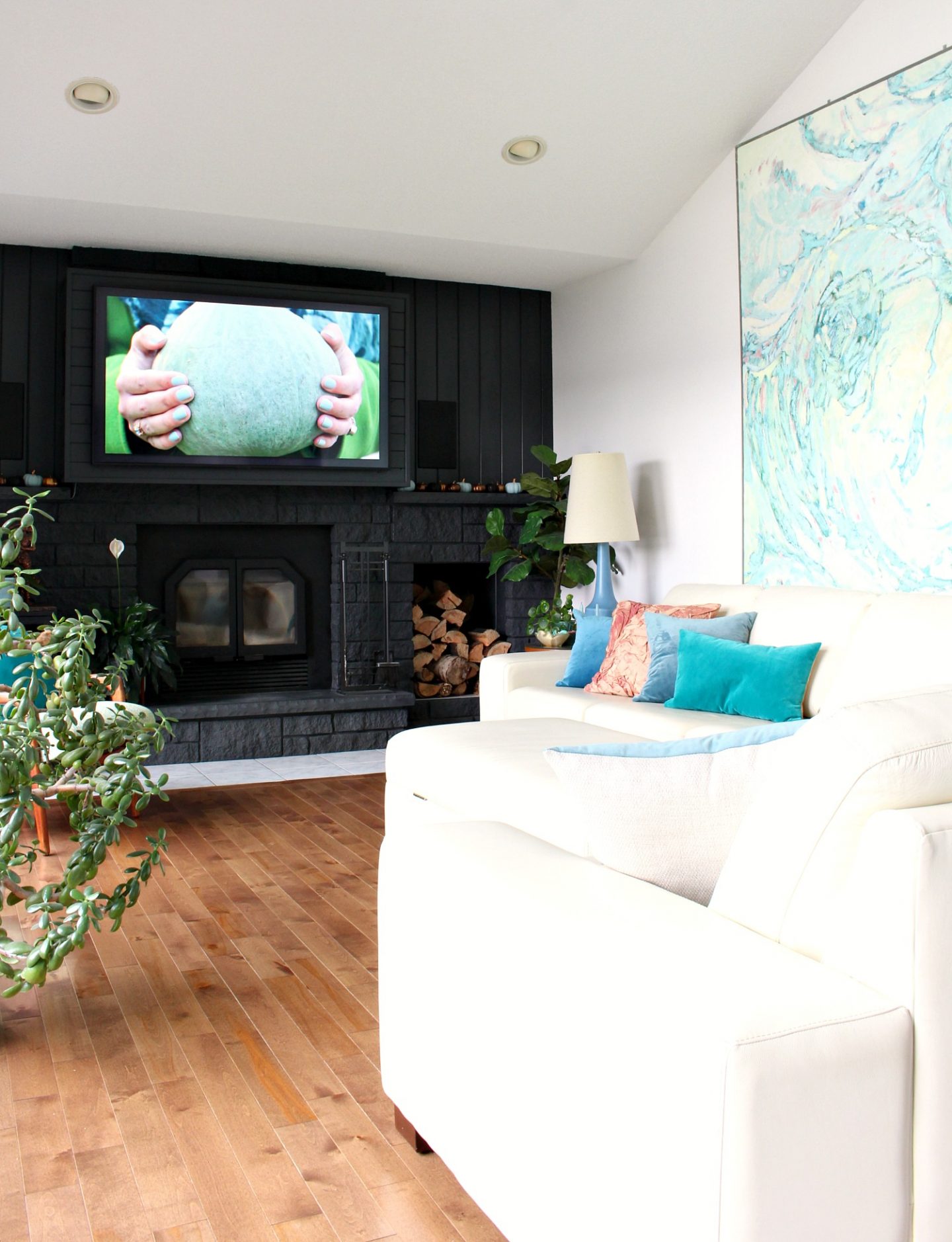 Minimalist Fall Home Tour + Fall Decorating Blog Hop