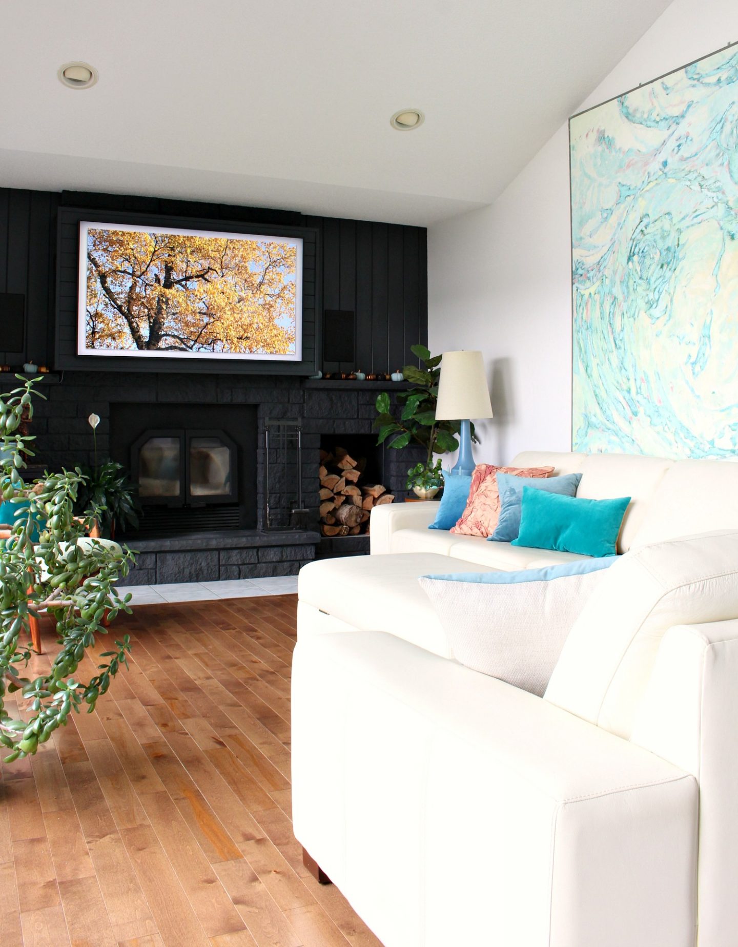 Minimalist Fall Home Tour + Fall Decorating Blog Hop