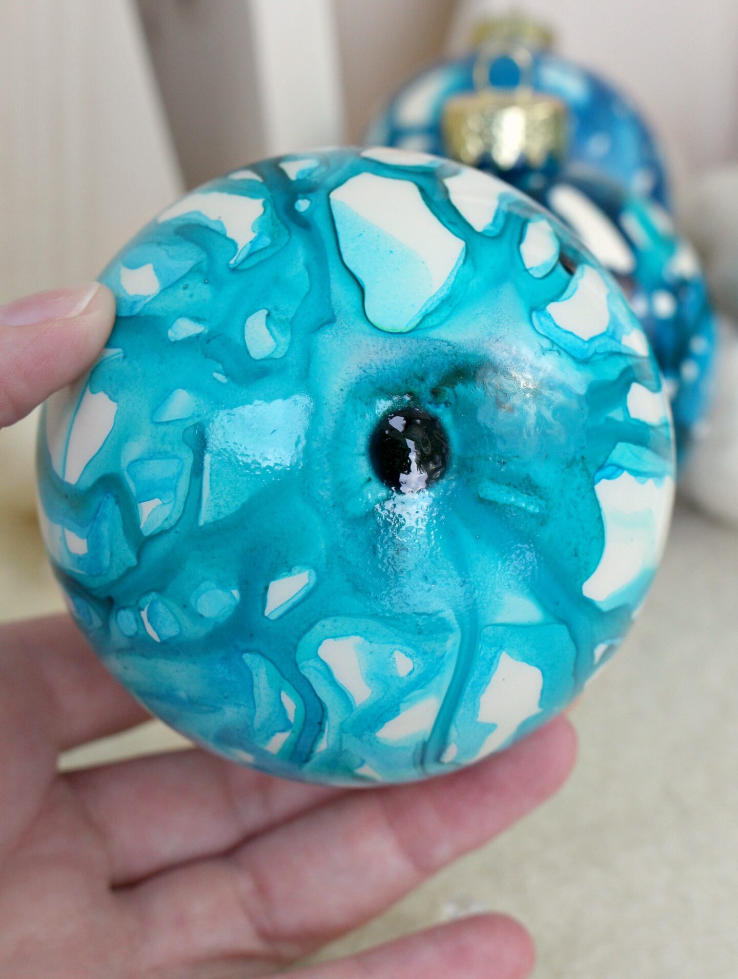 How to Make Ink Ornaments
