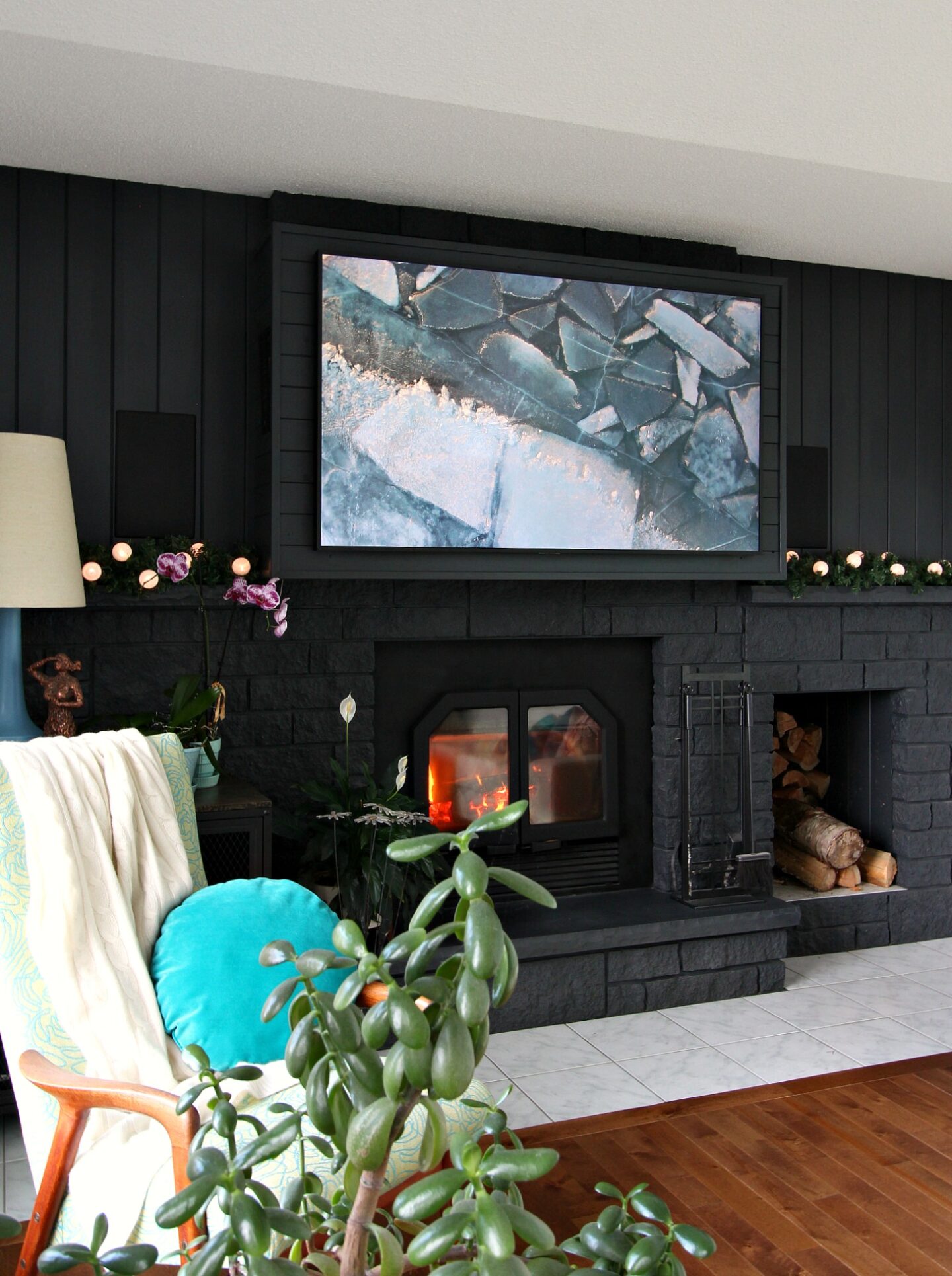 Samsung Frame TV Art for Winter