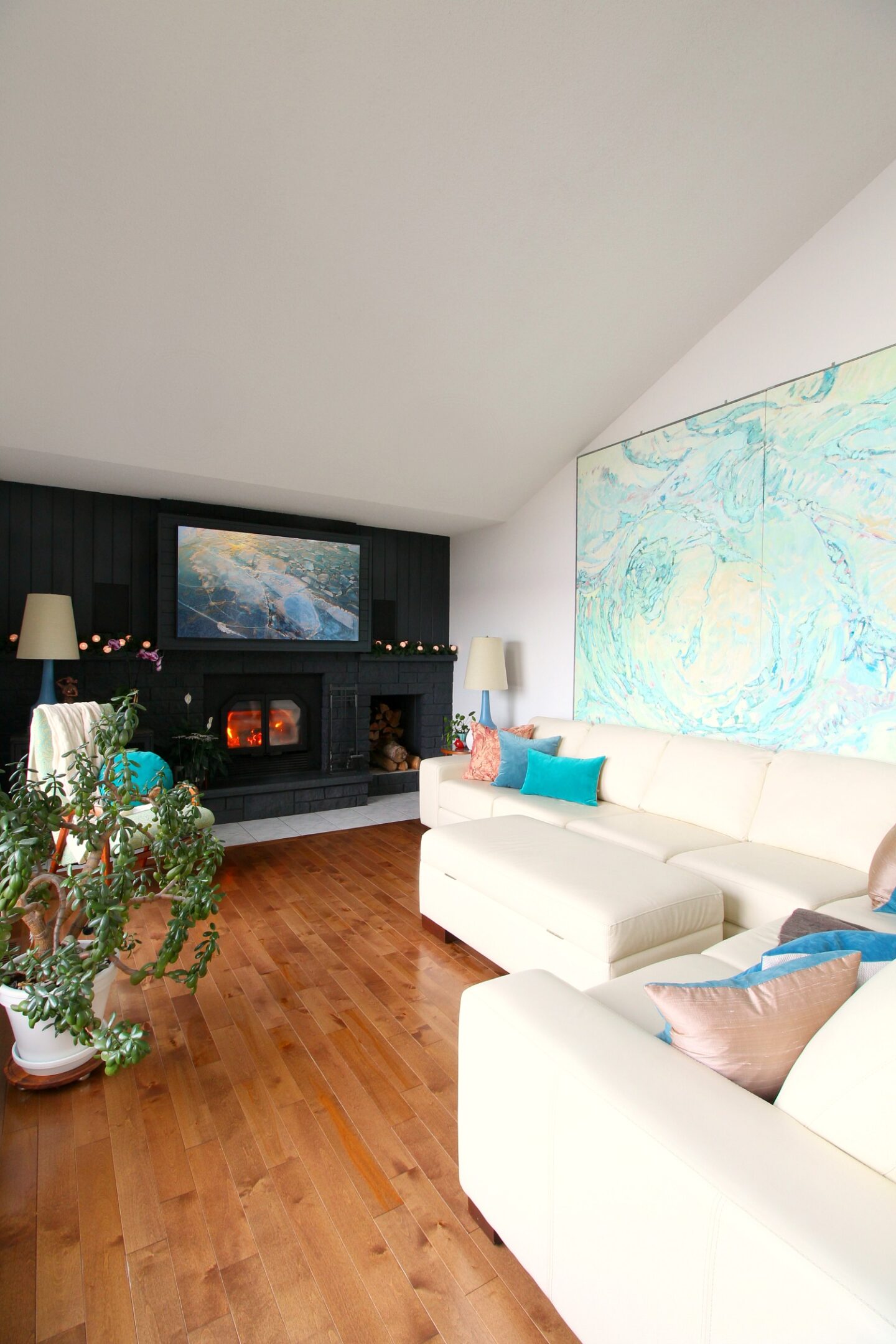 Turquoise Christmas Decorating Ideas