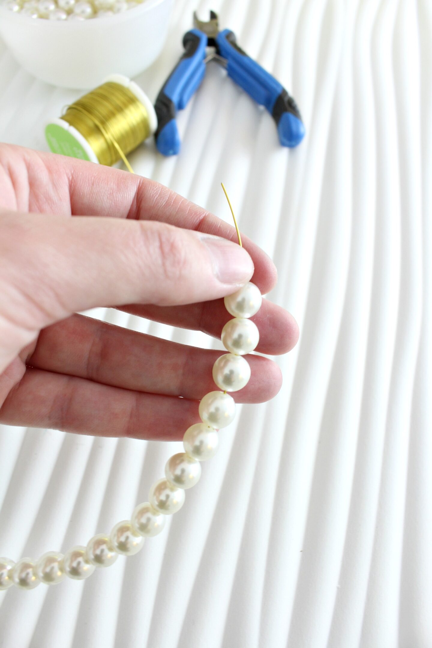 How to Bead on Wire