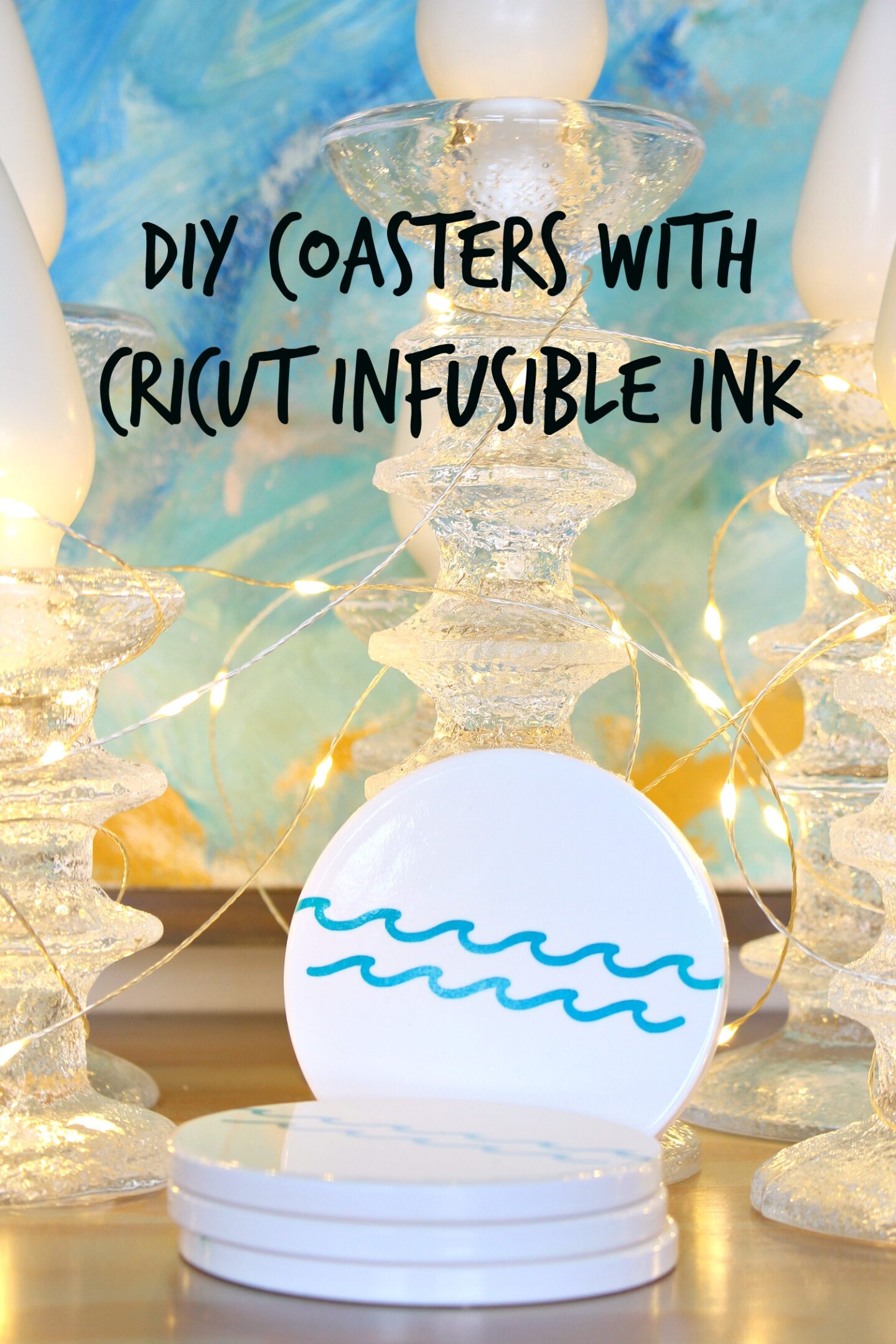 DIY Cricut Infusible Ink Coasters Project Tutorial