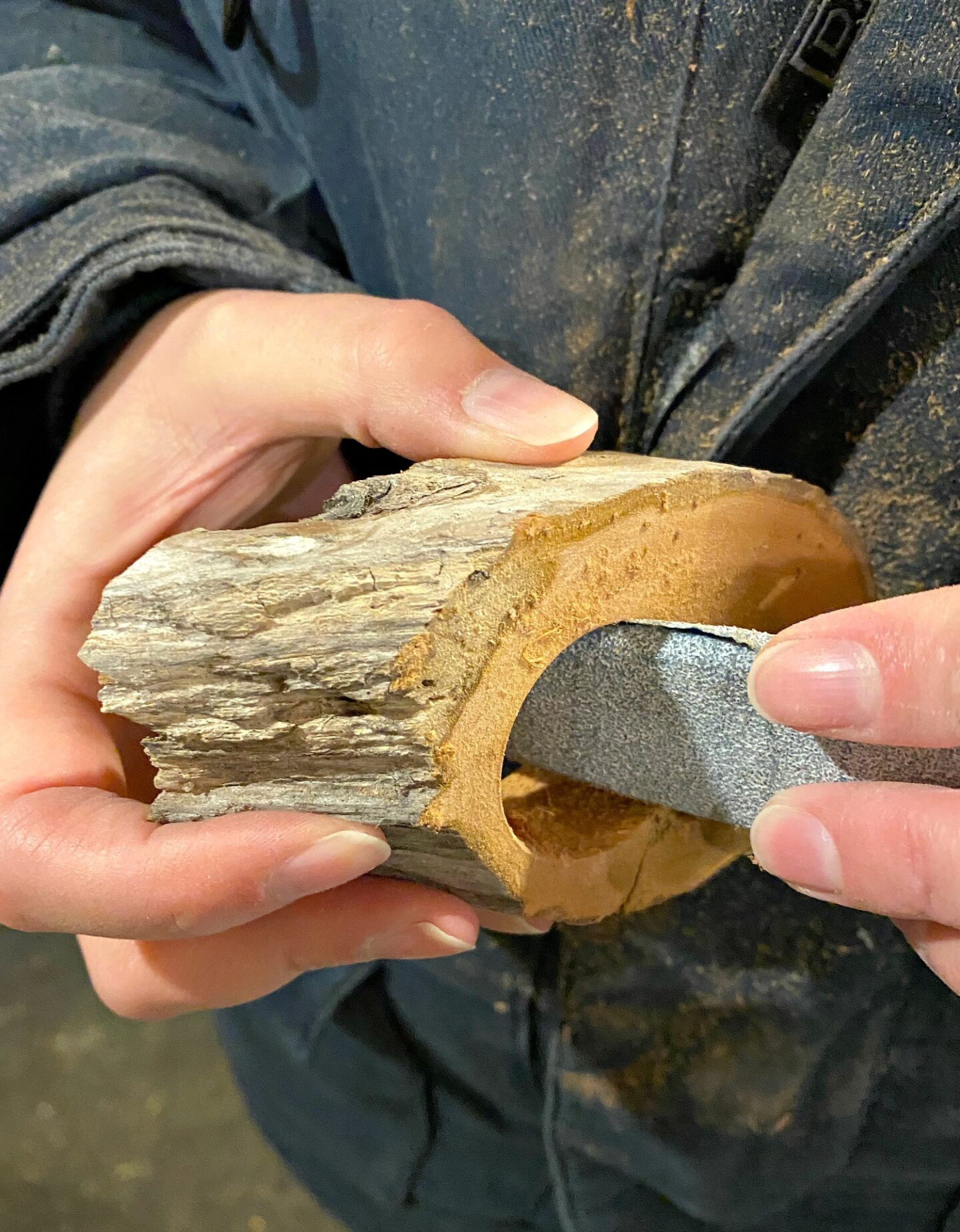 DIY Driftwood Egg Cups