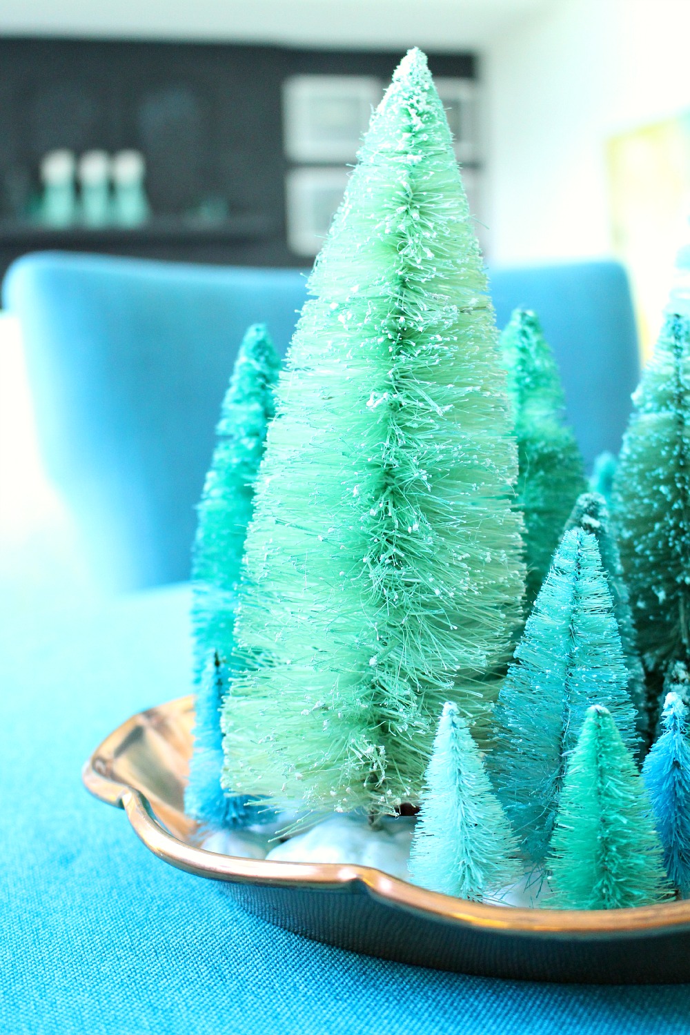 How to Bleach and Dye Bottle Brush Trees