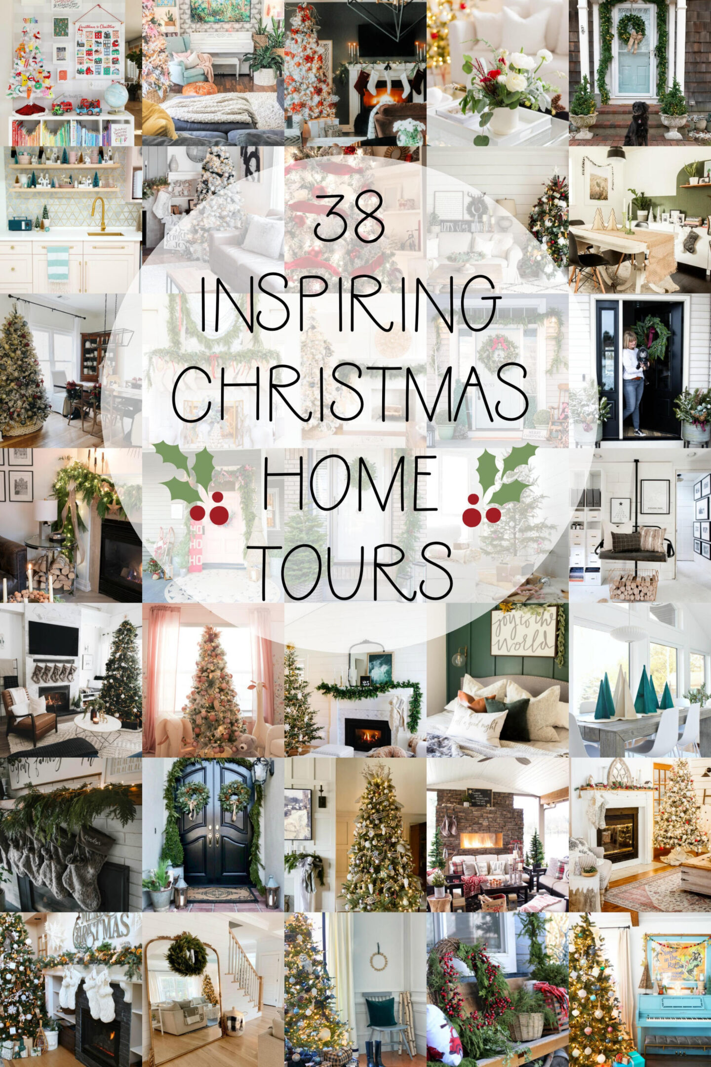 38 Inspiring Christmas Home Tours