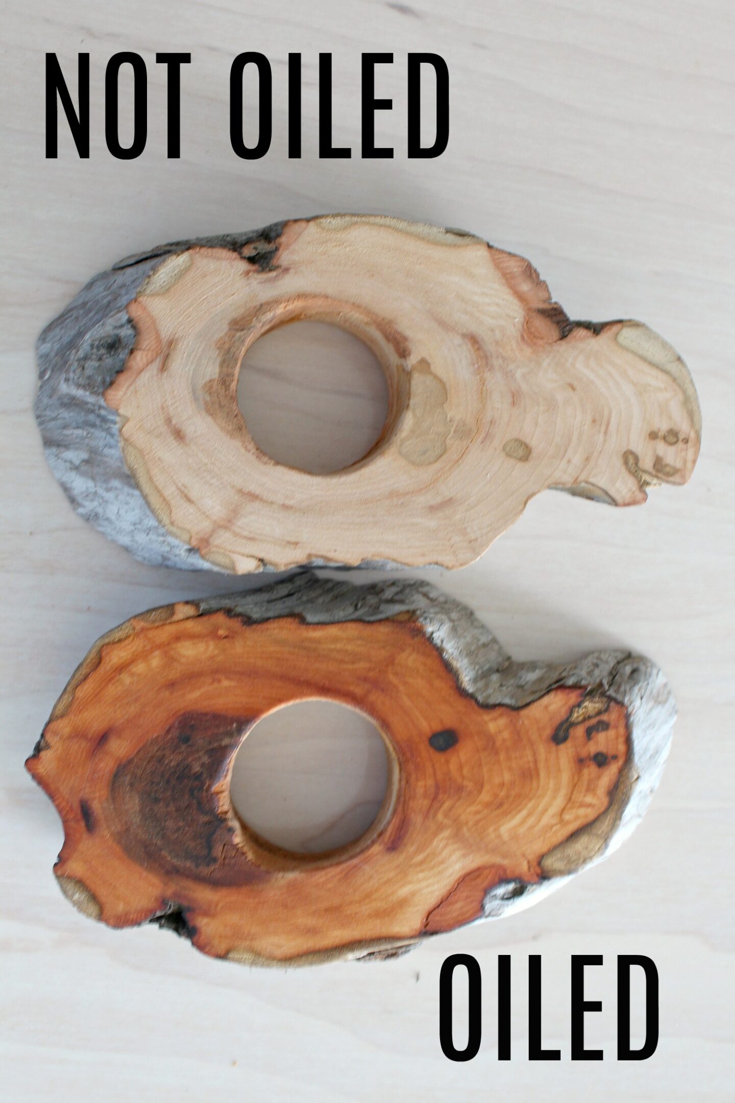 Driftwood After its Oiled