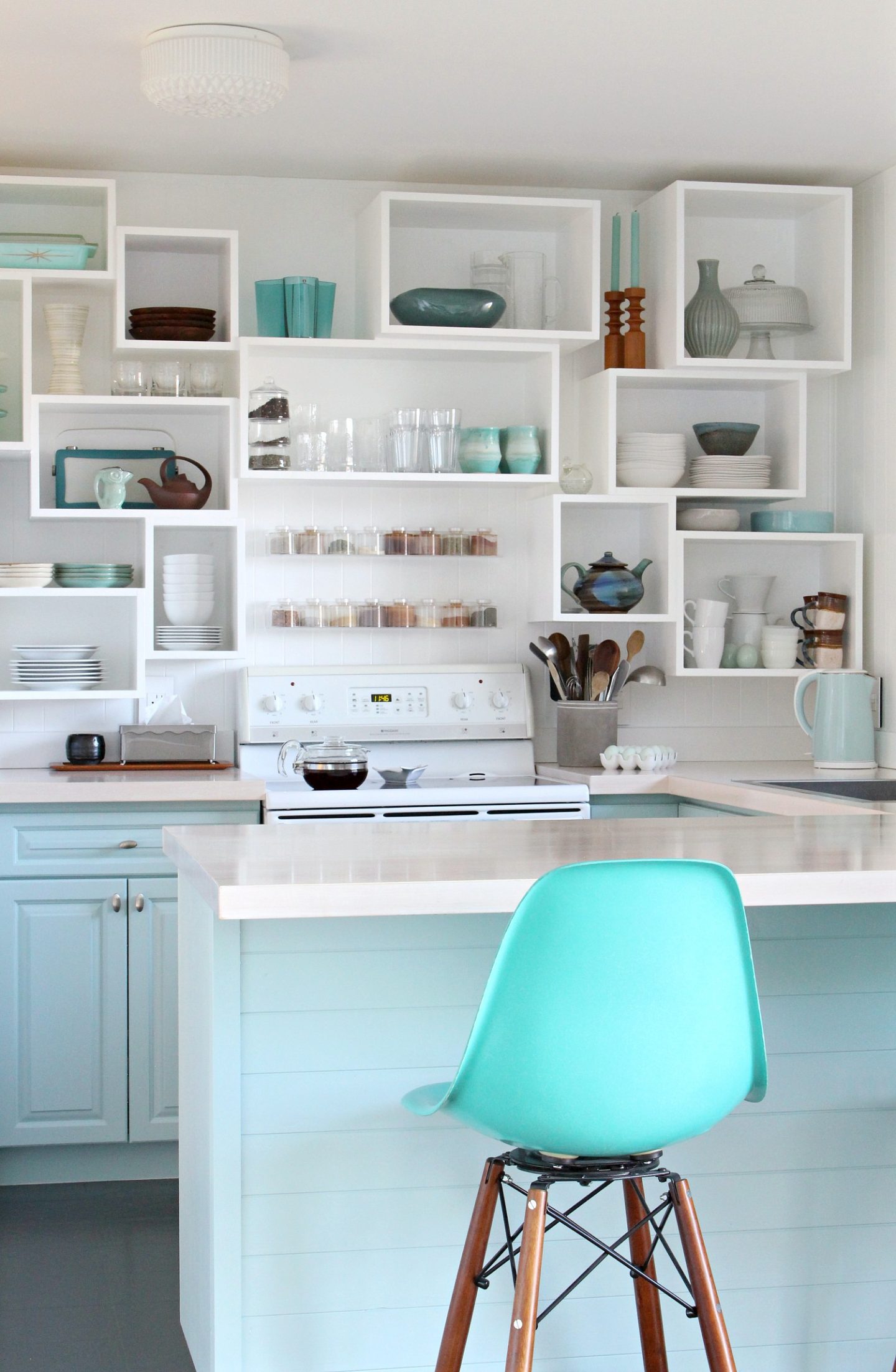 Sherwin Williams Watery Kitchen Cabinets
