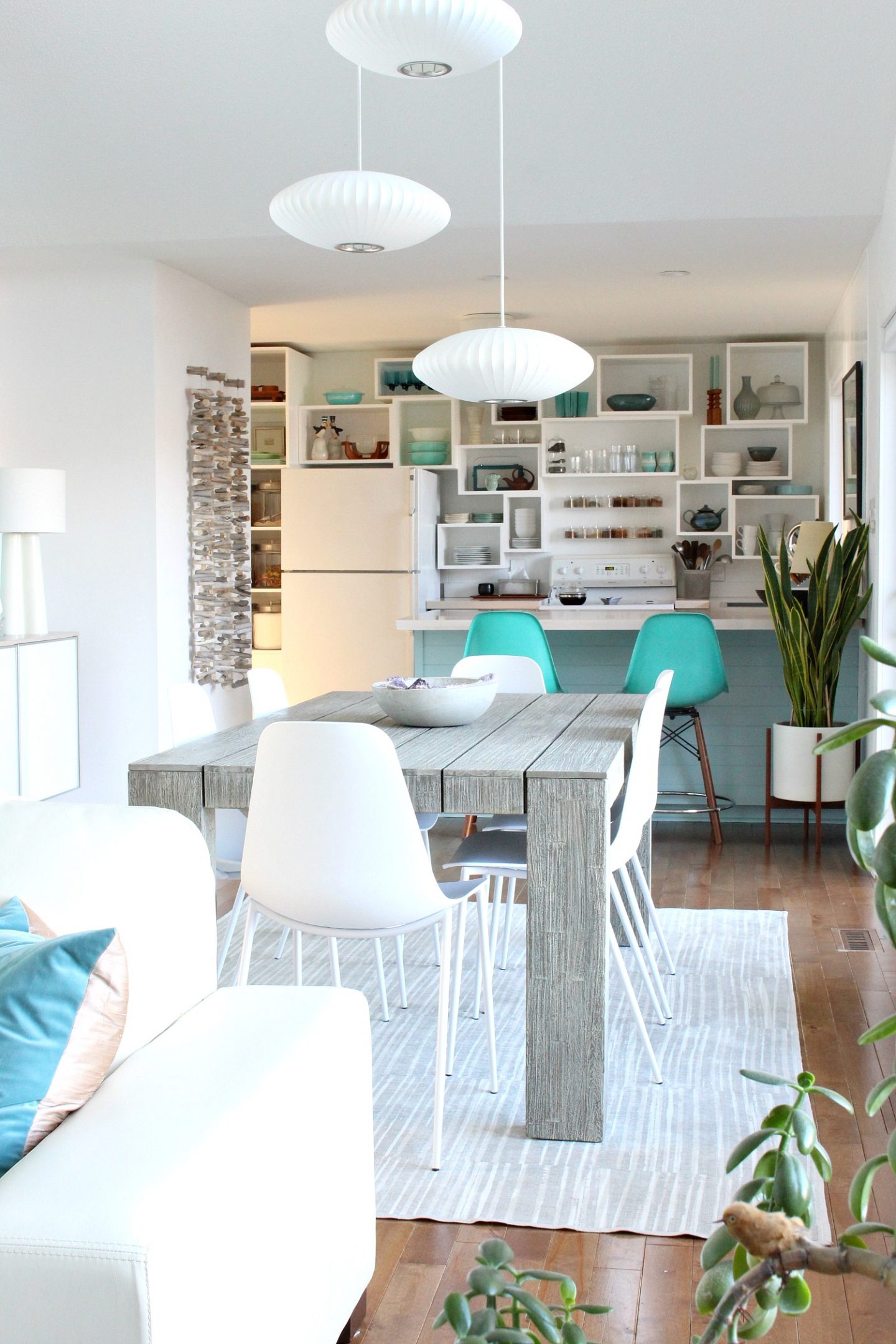DIY Coastal Kitchen on a Budget