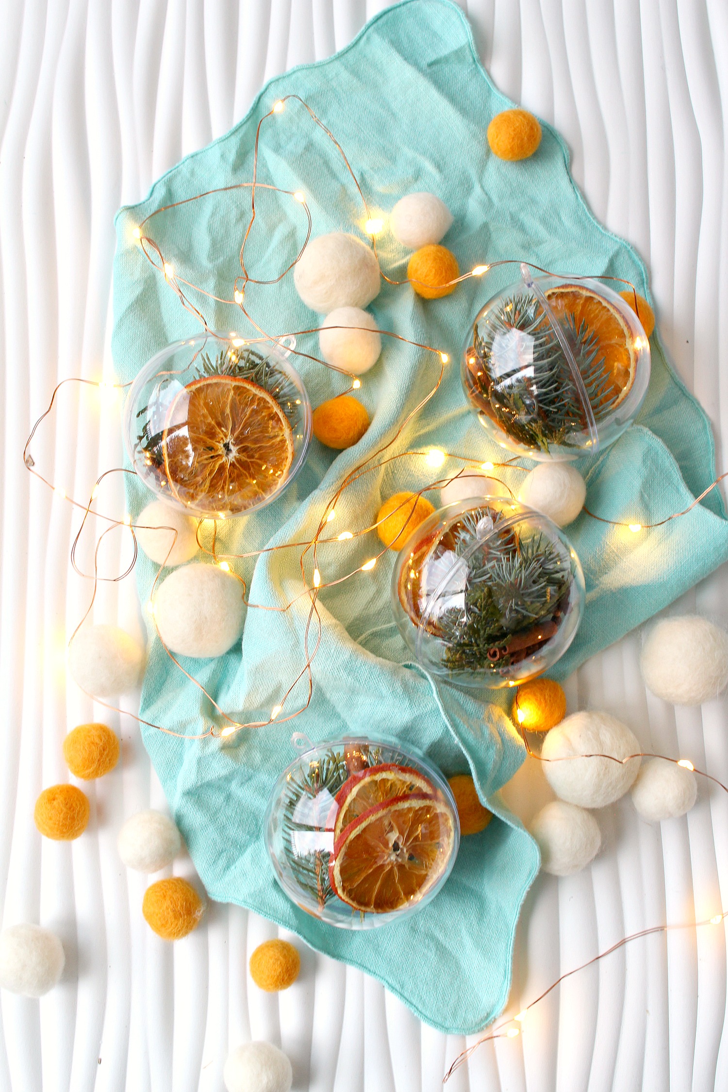 DIY Fillable Ornament Idea
