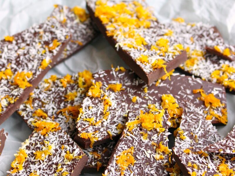 Chocolate Orange Bark Recipe