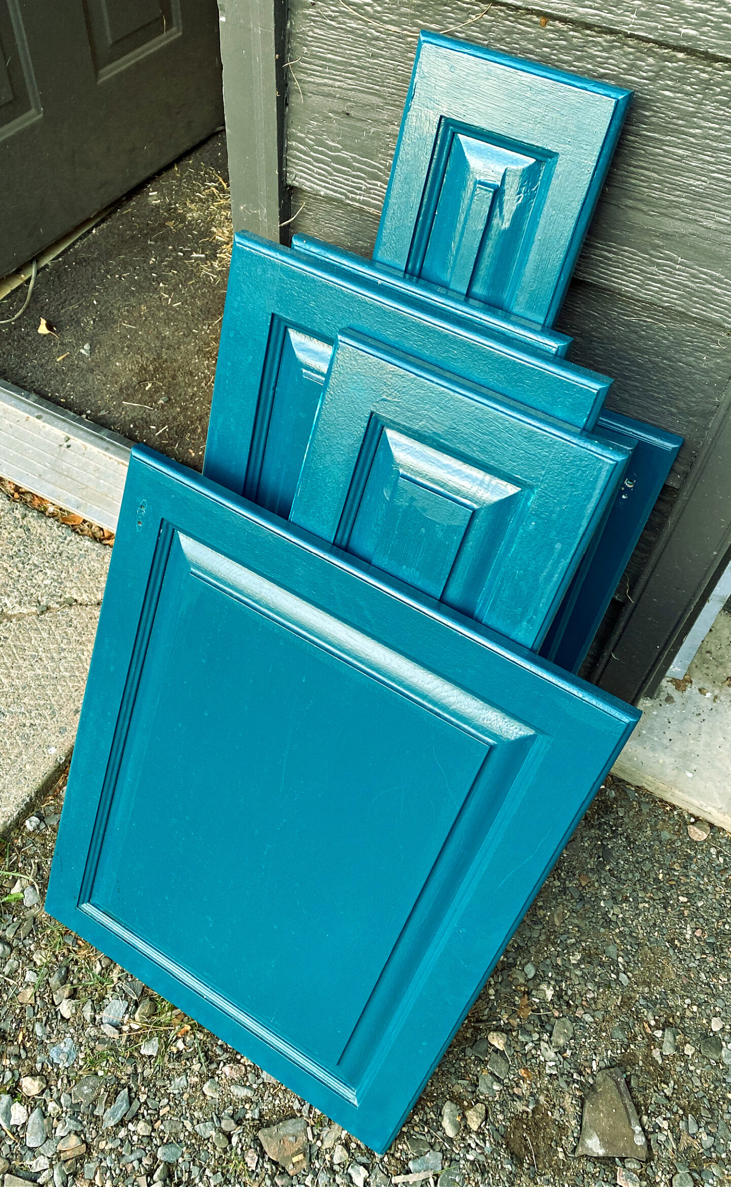 Strip Paint from Kitchen Cabinets
