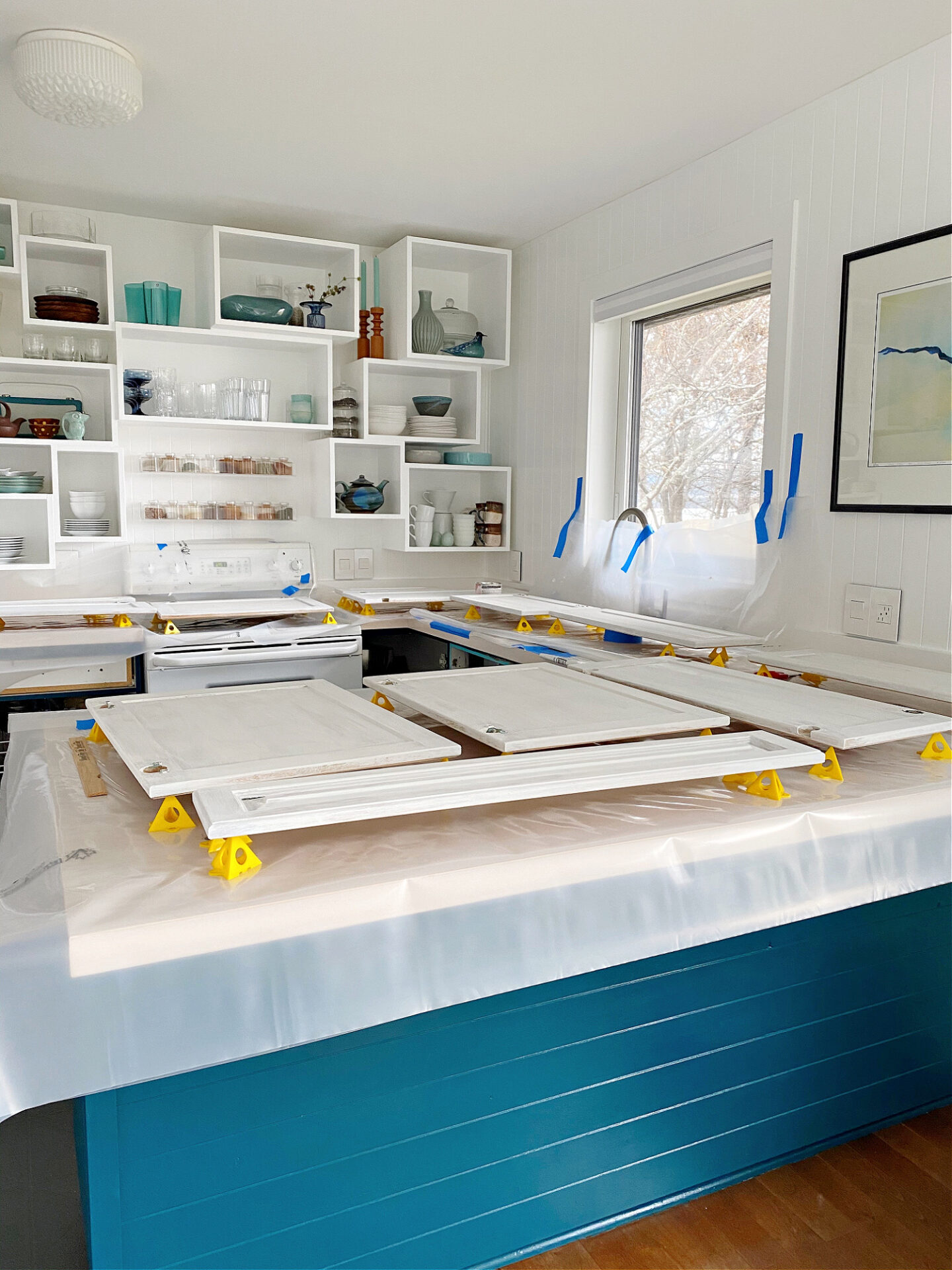 How to Paint Cabinets: Sherwin Williams Emerald Trim Enamel Review