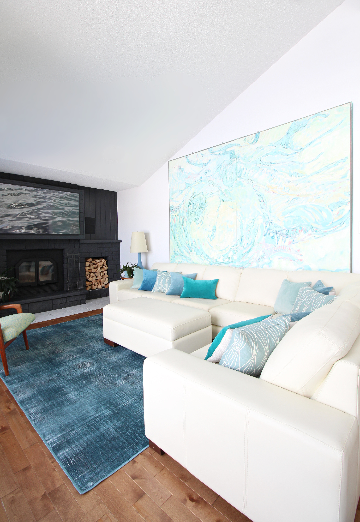 Coastal Living Room Design