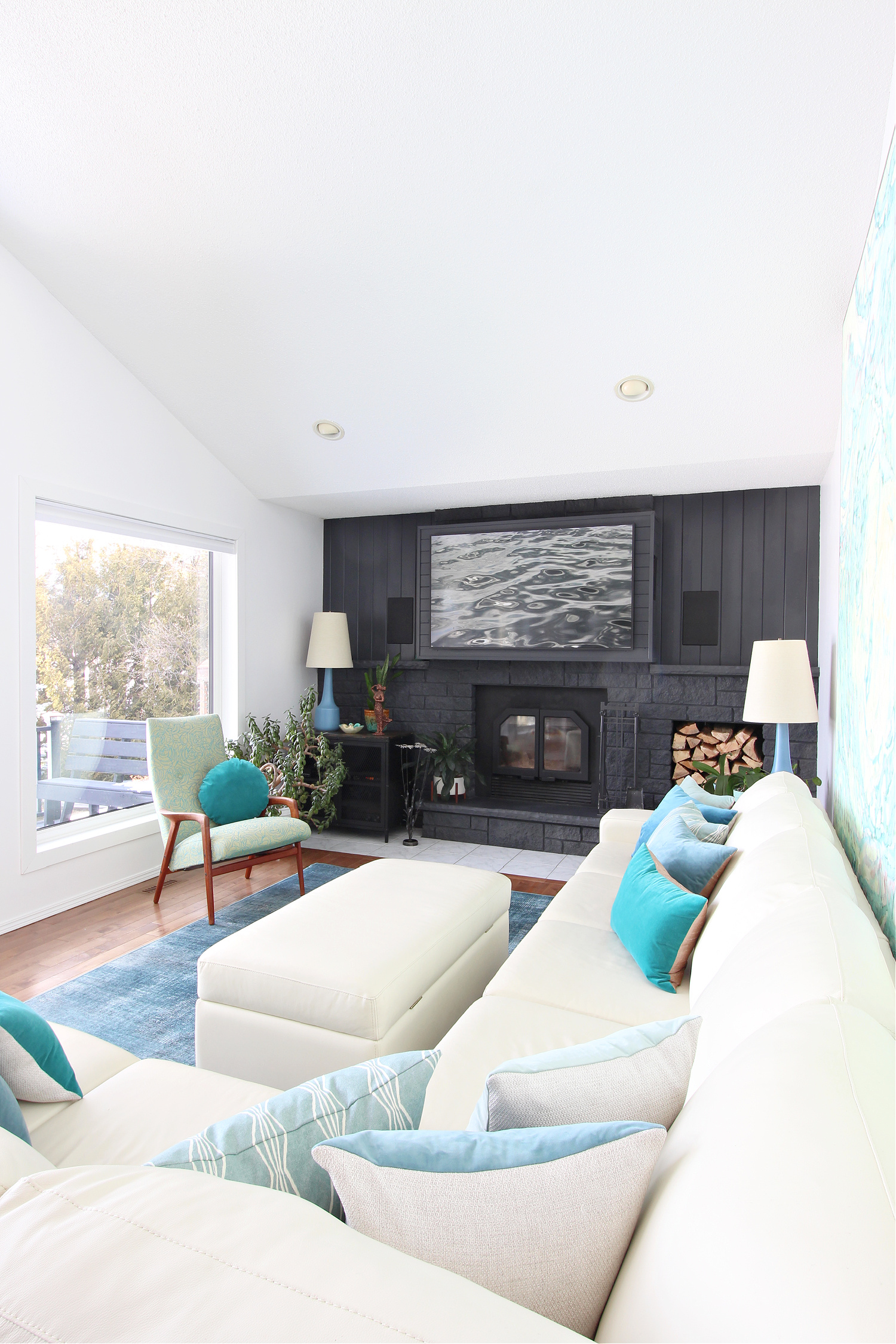 Cohesive Living Room Design