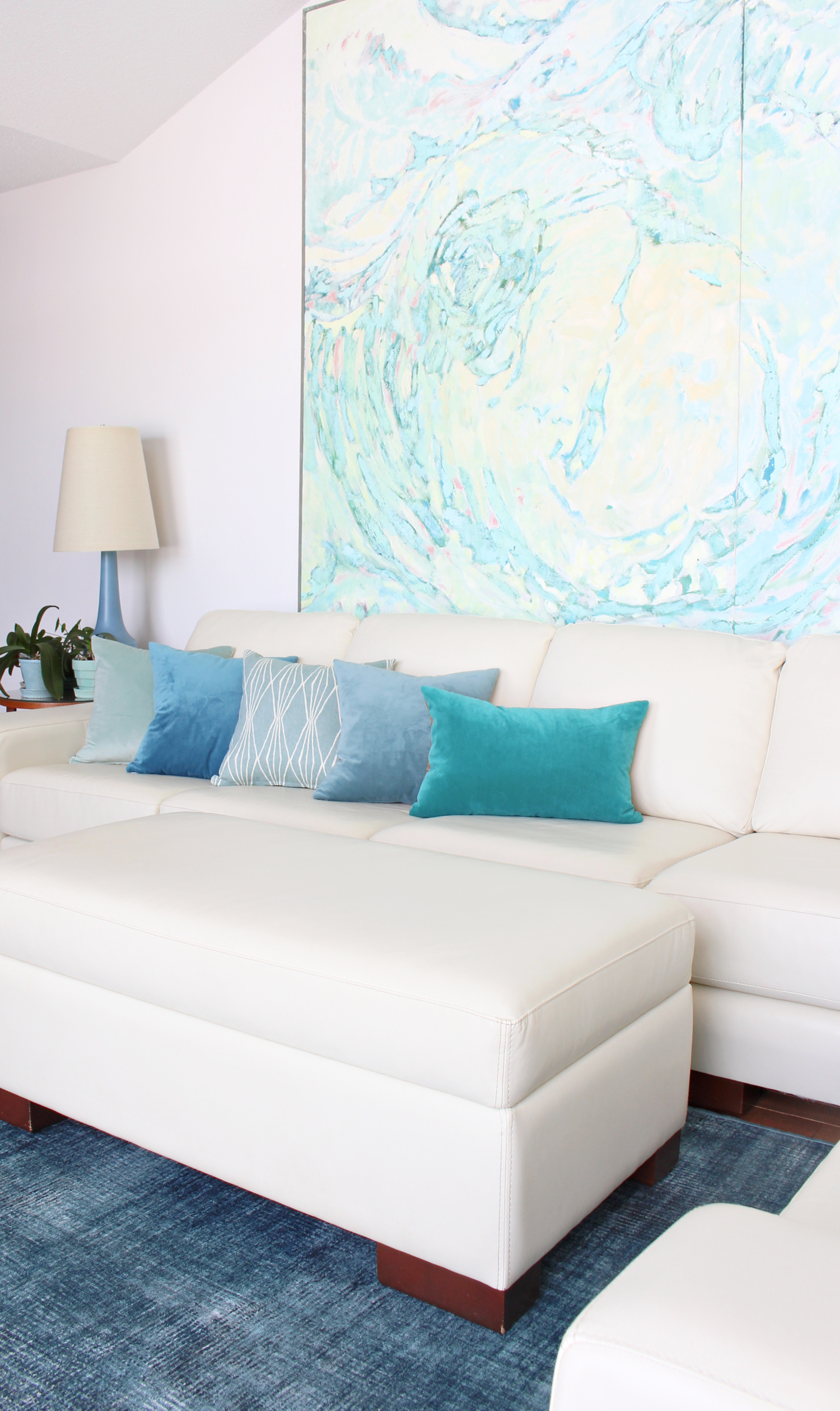 Coastal Living Room Design