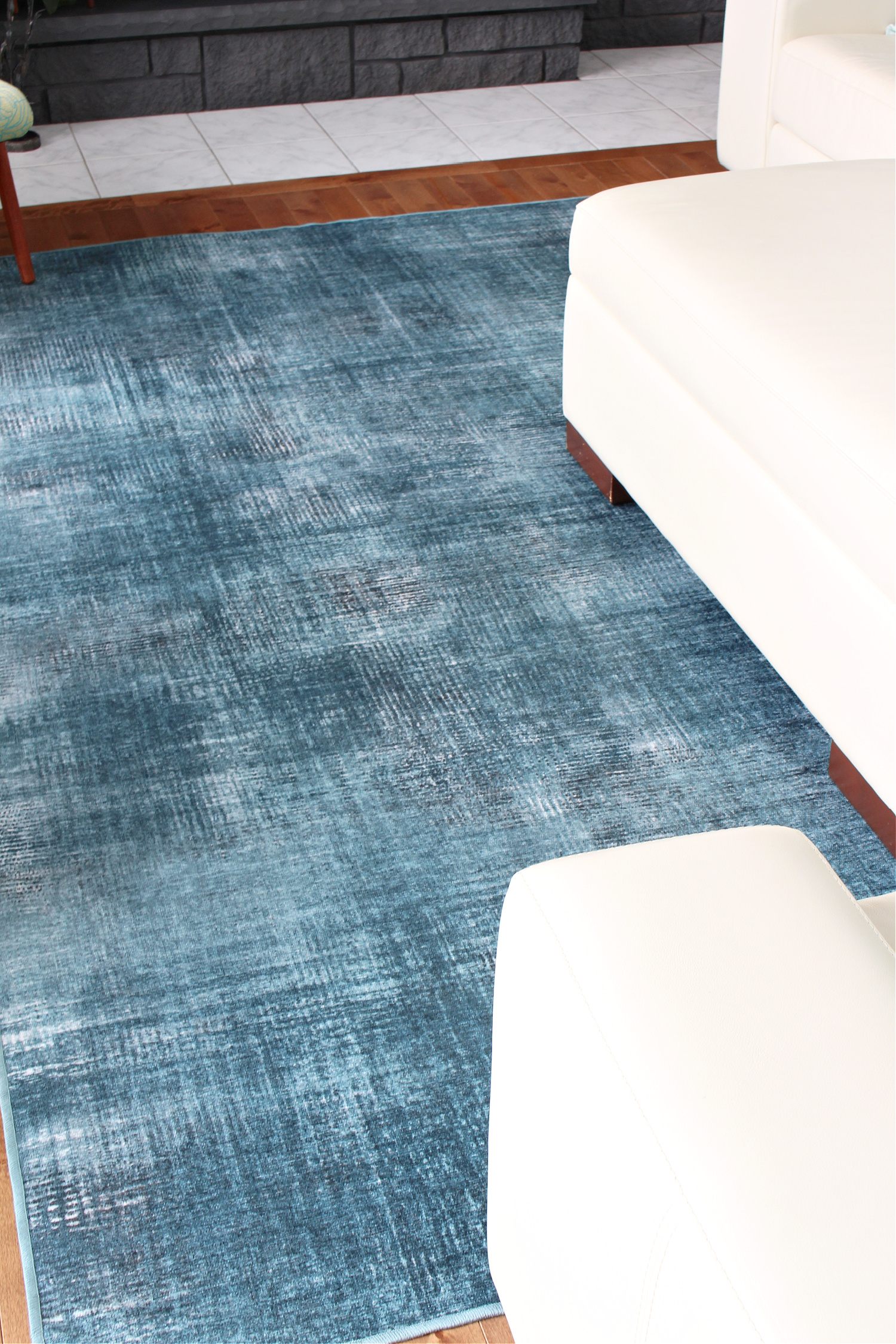 Ruggable Sudaria Rug in Teal Blue