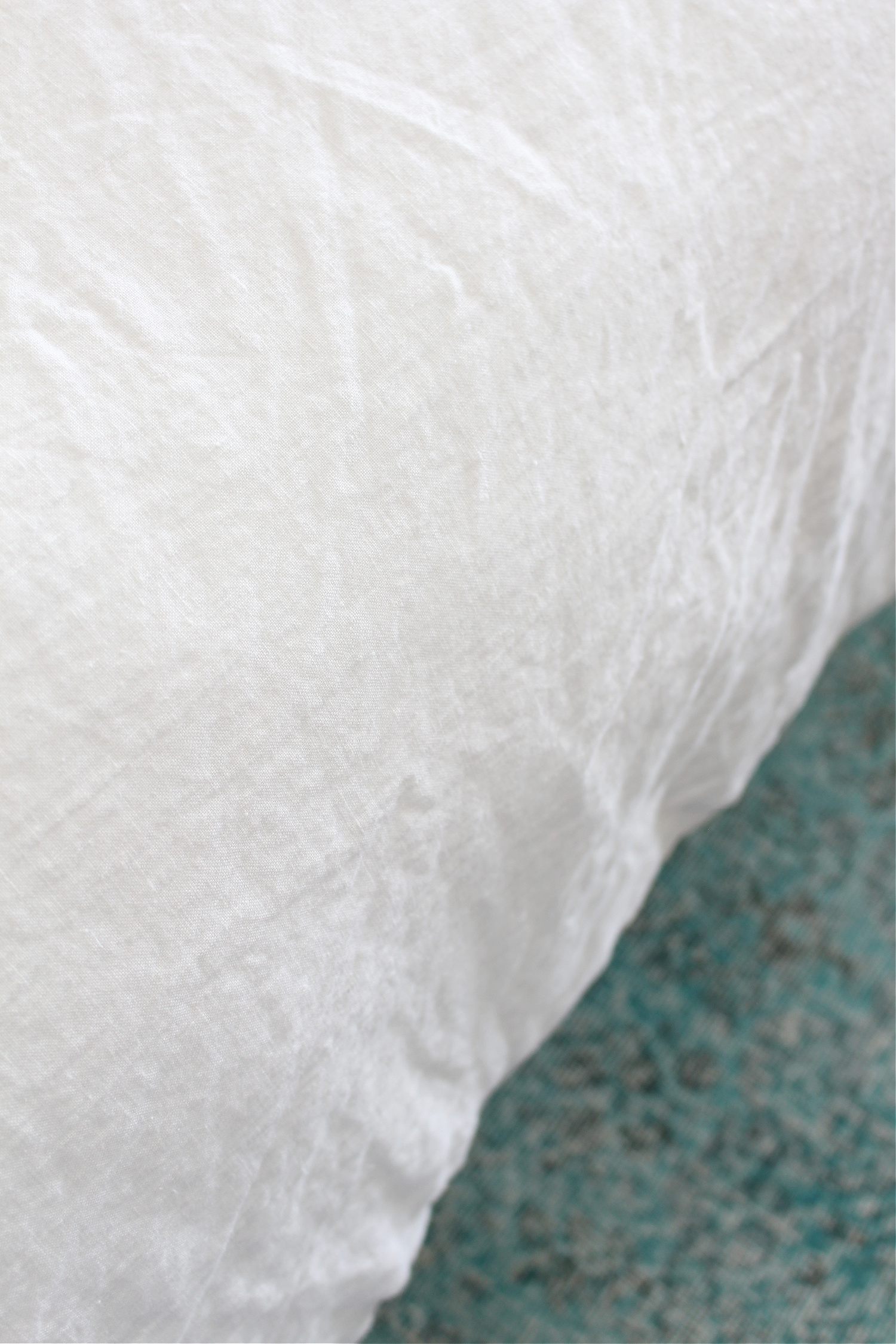 White Linen Duvet Cover