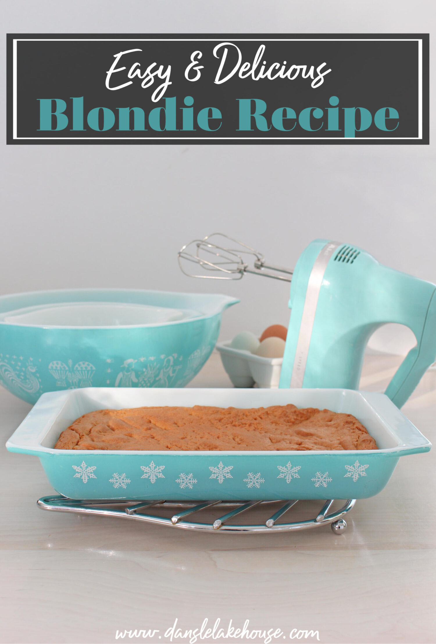 The BEST Blondie Recipe