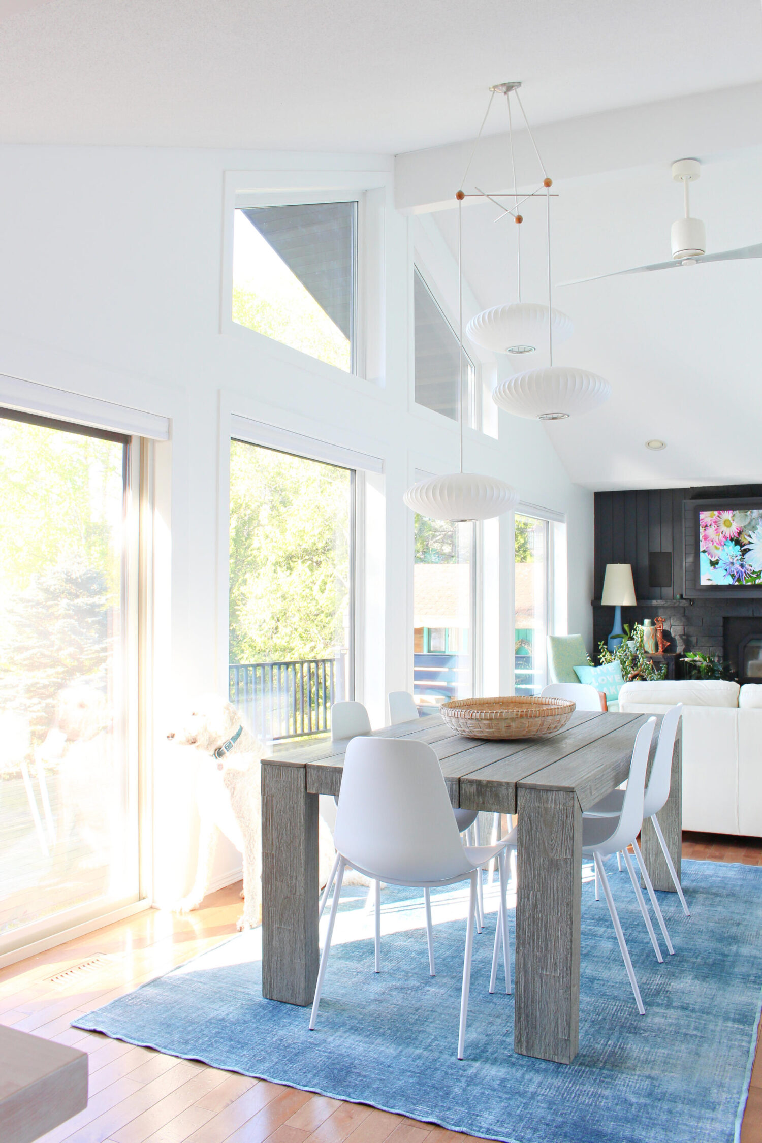 Lake House Summer Home Tour Dining Room