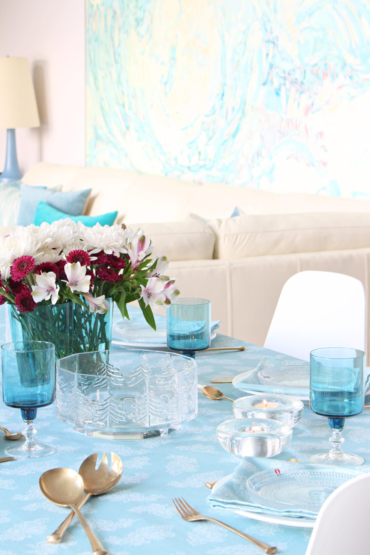 Summer Tablescape with Loom & Table