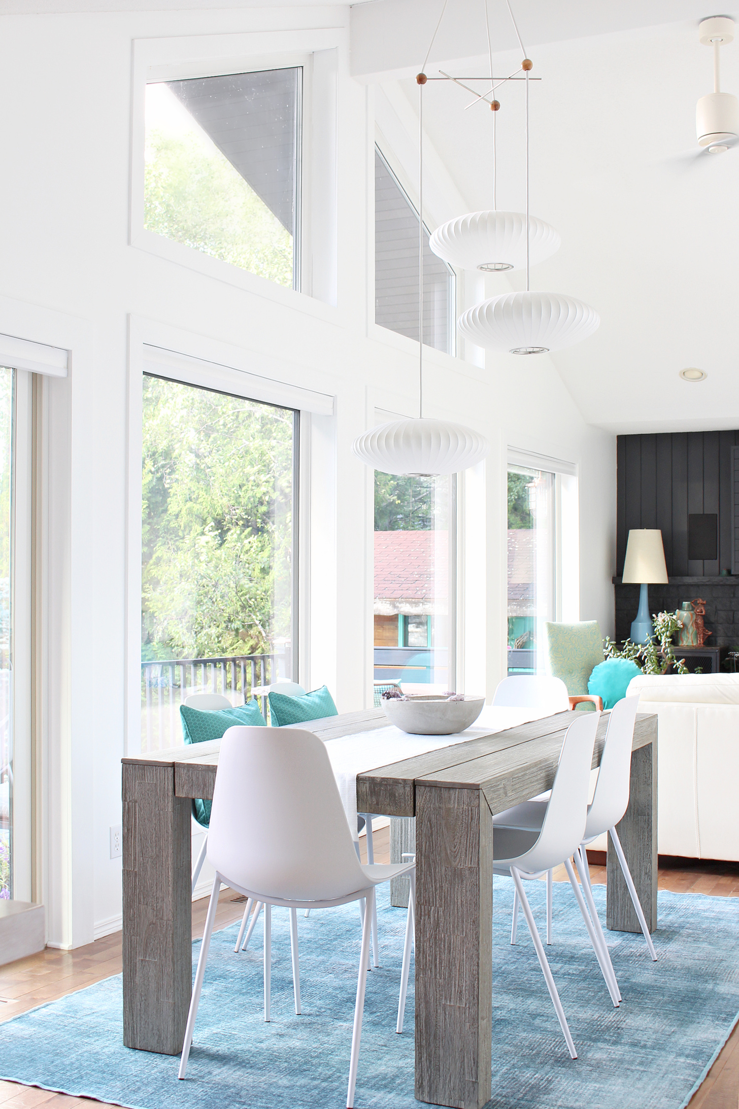 Classic White Table Runner