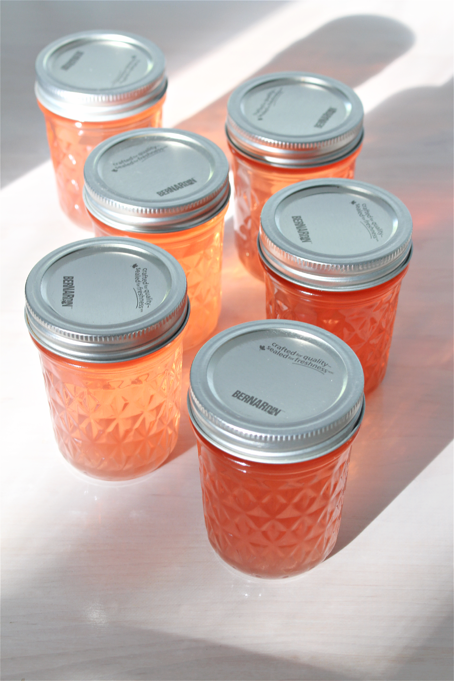 Canned Rhubarb Simple Syrup
